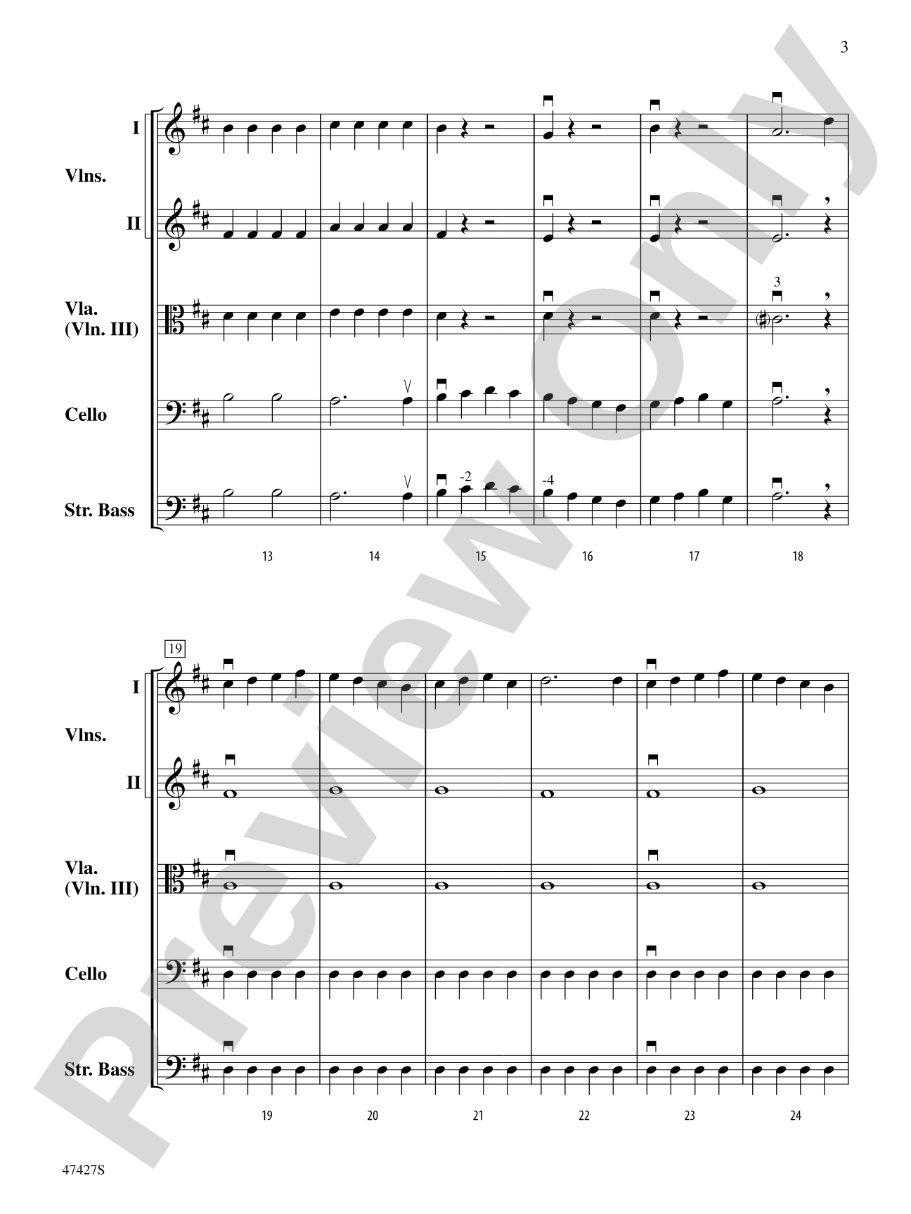Themes from Farandole: String Orchestra Conductor Score & Parts