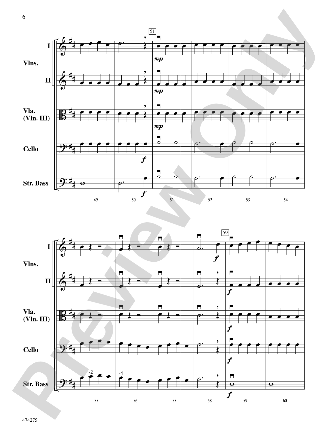Themes from Farandole: String Orchestra Conductor Score & Parts