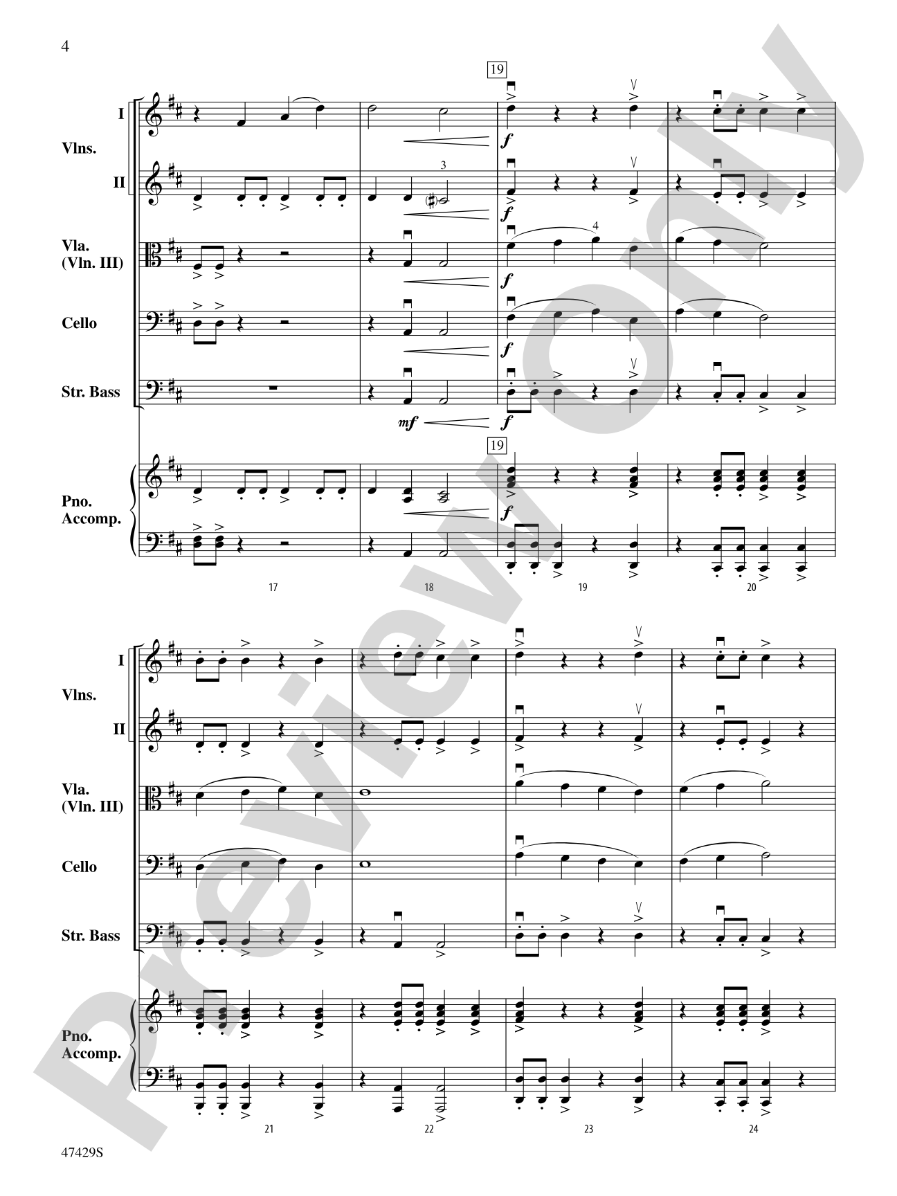 Flashpoint!: String Orchestra Conductor Score & Parts