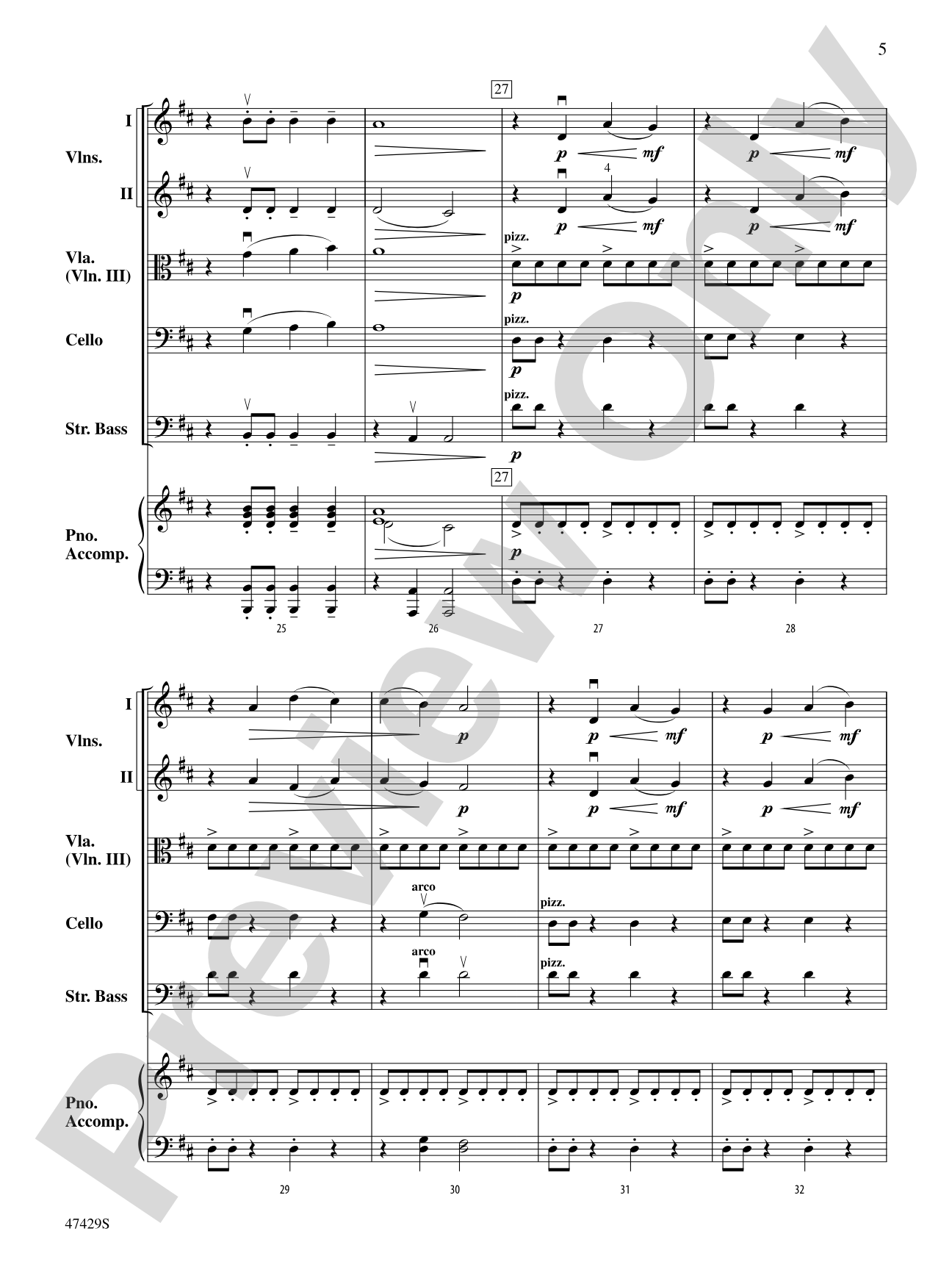 Flashpoint!: String Orchestra Conductor Score & Parts