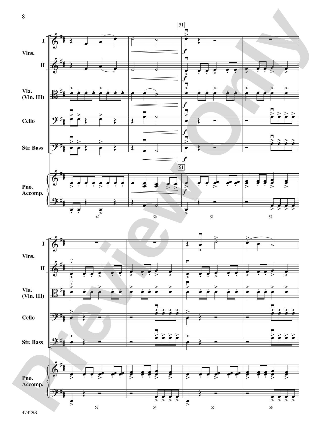 Flashpoint!: String Orchestra Conductor Score & Parts