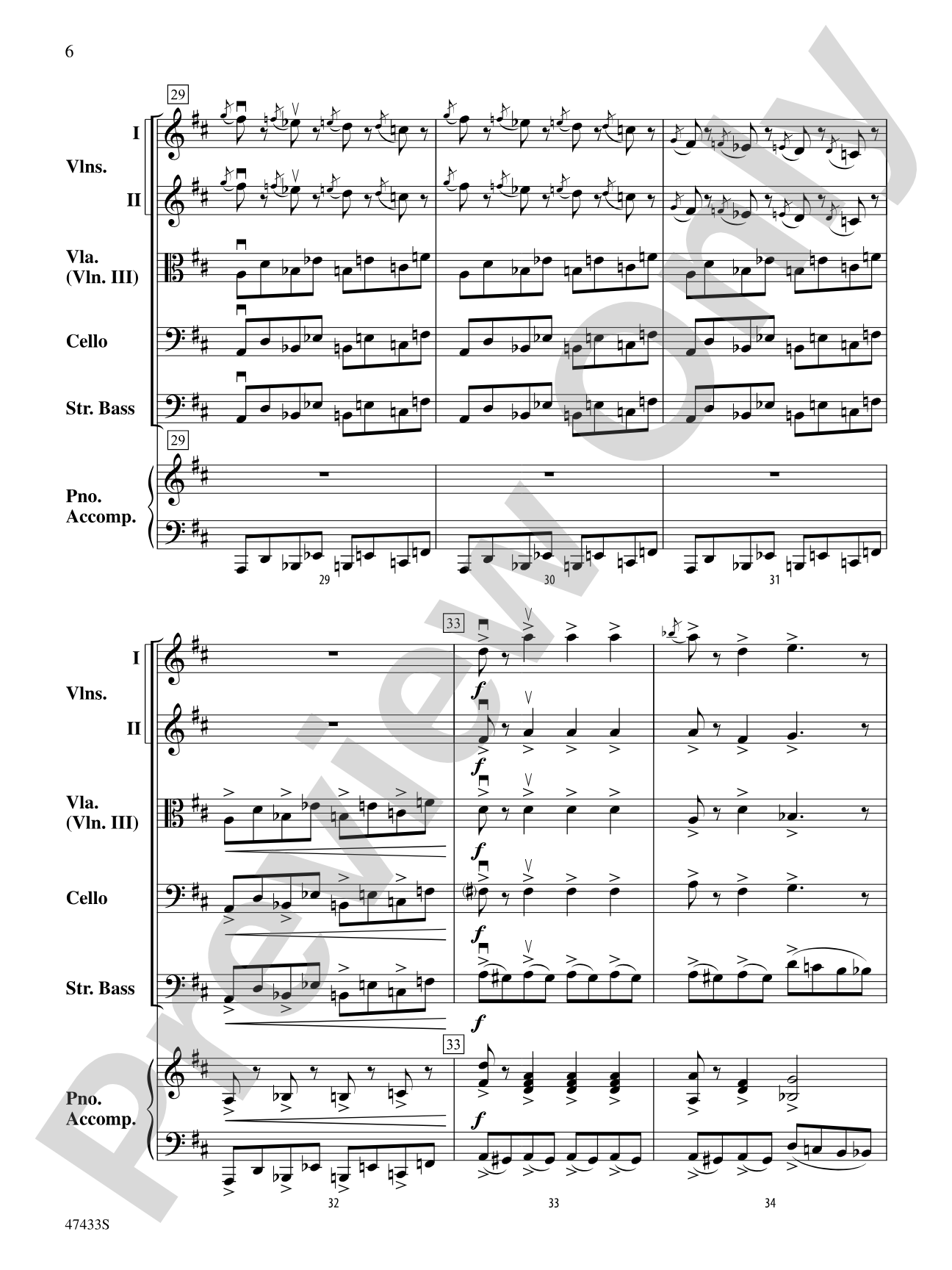 Themes from Pictures at an Exhibition: String Orchestra Conductor Score & Parts