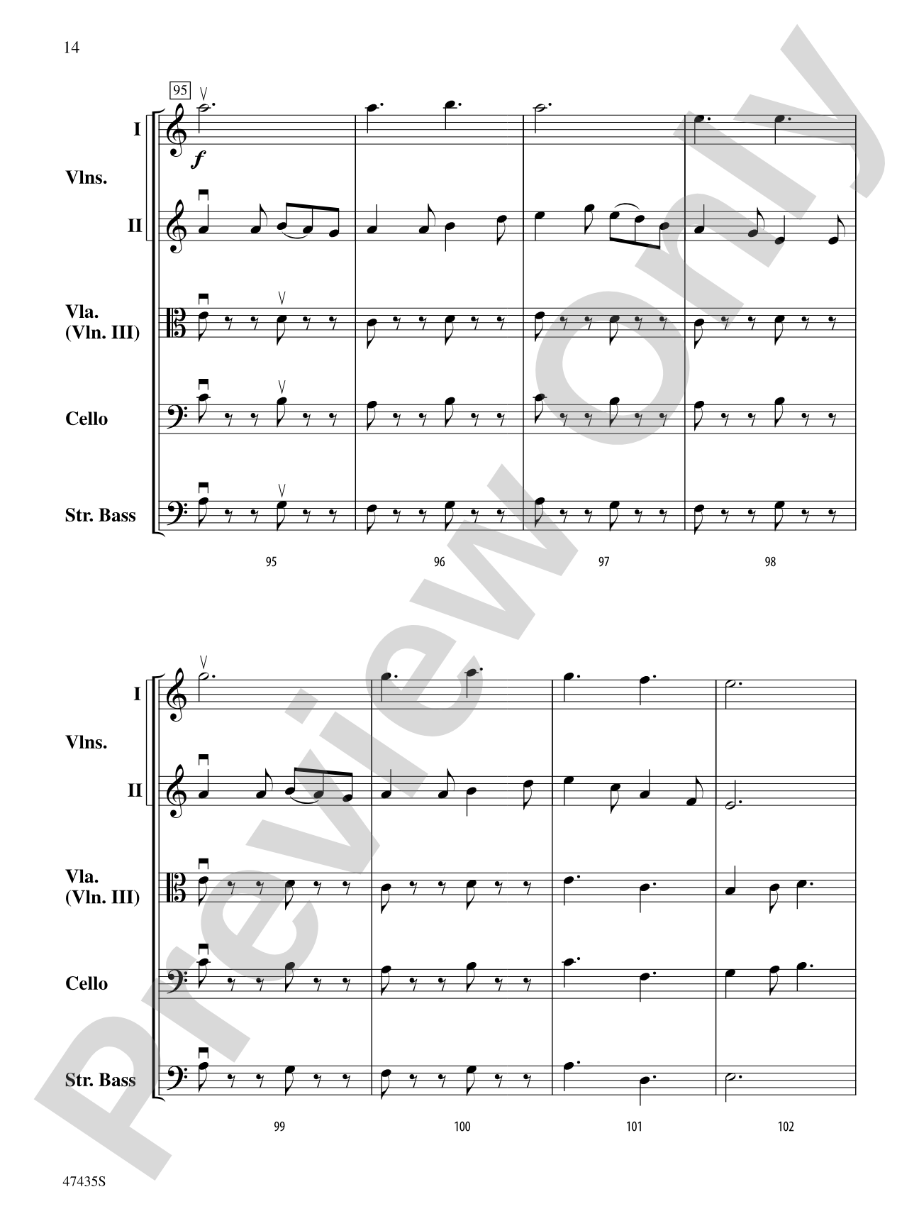 Christmas in the Mountains: String Orchestra Conductor Score & Parts