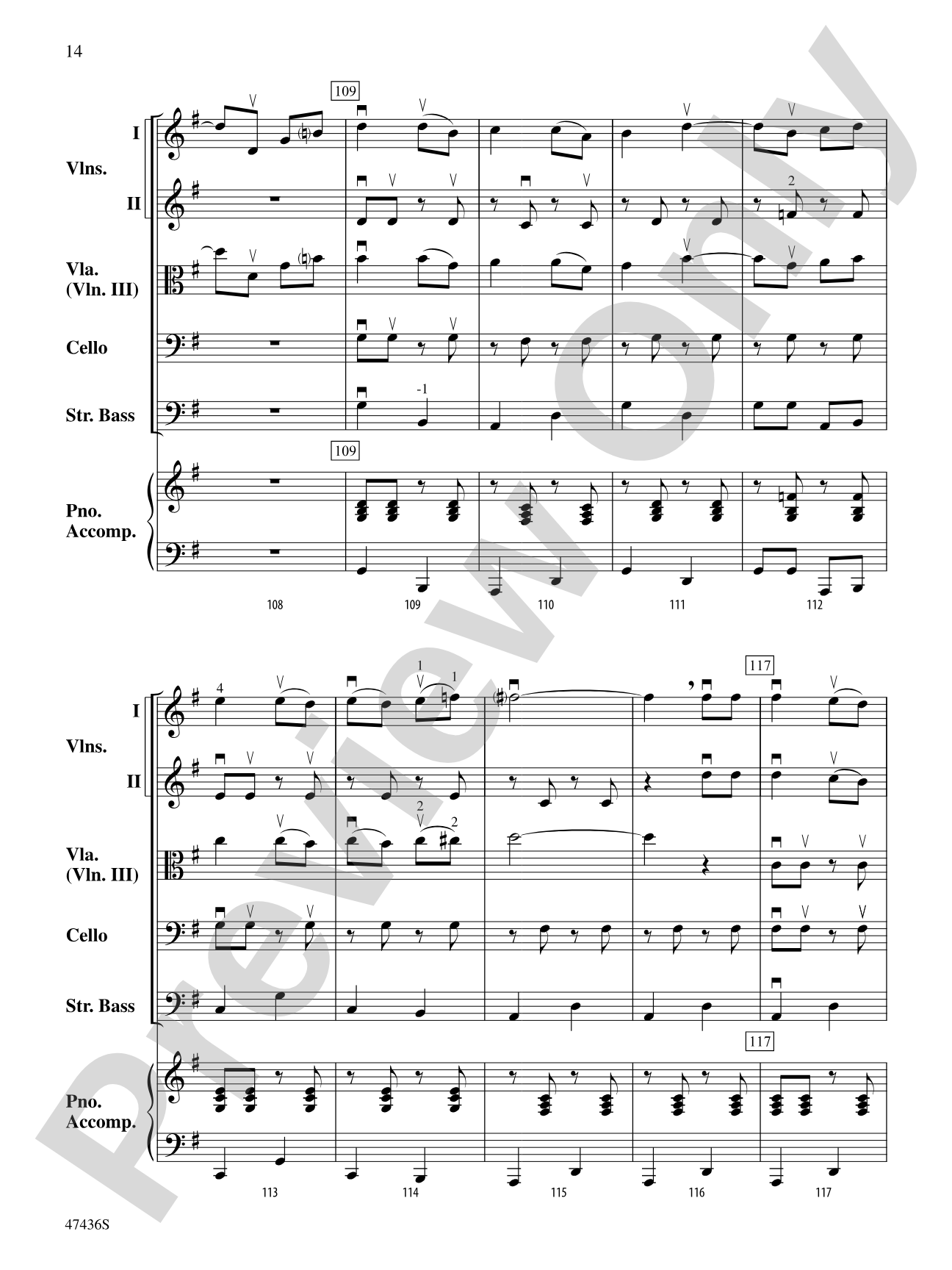 La Fiesta de Cuerdas: String Orchestra Conductor Score & Parts