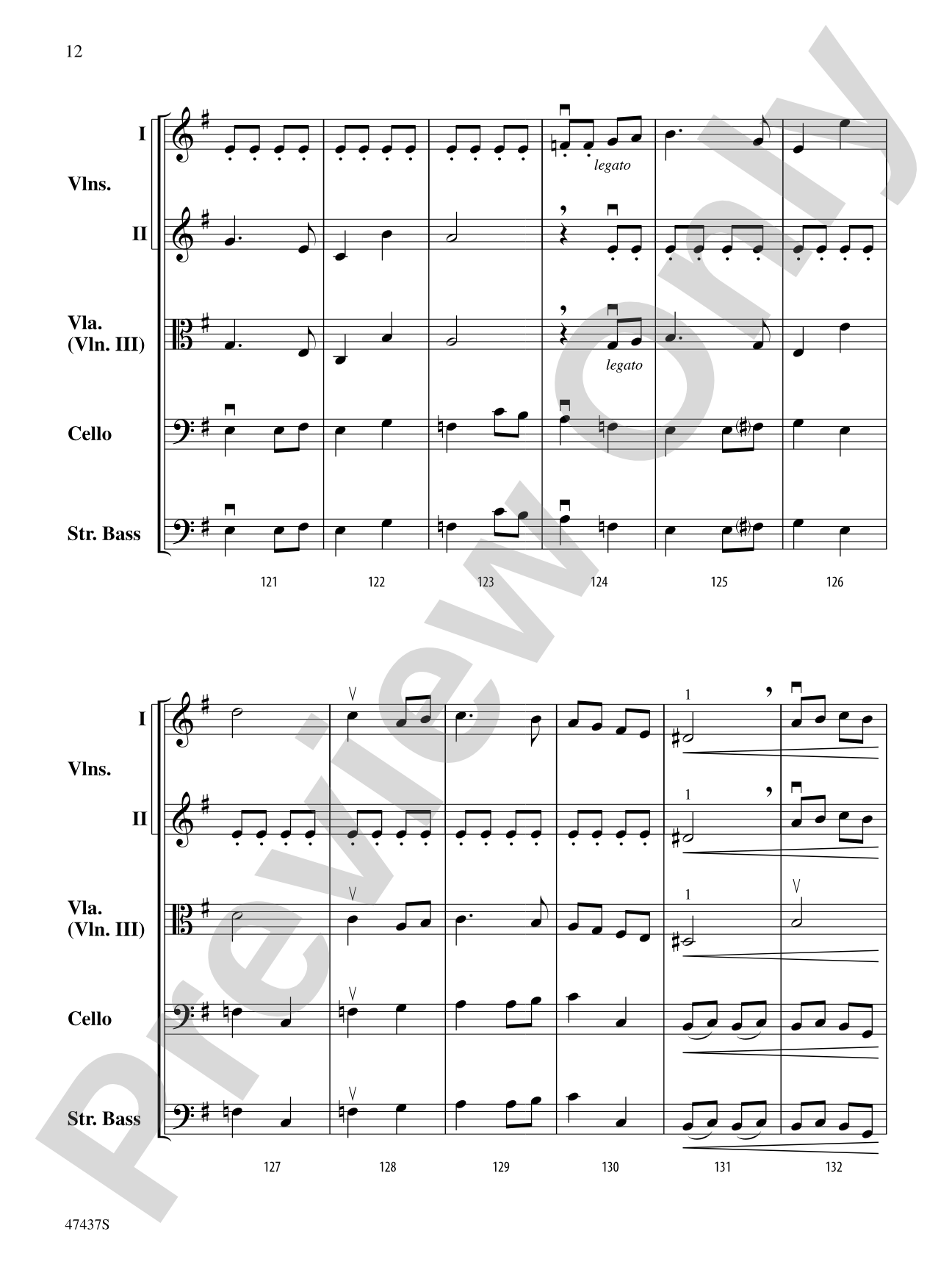 Dance of the Red Dragons: String Orchestra Conductor Score & Parts