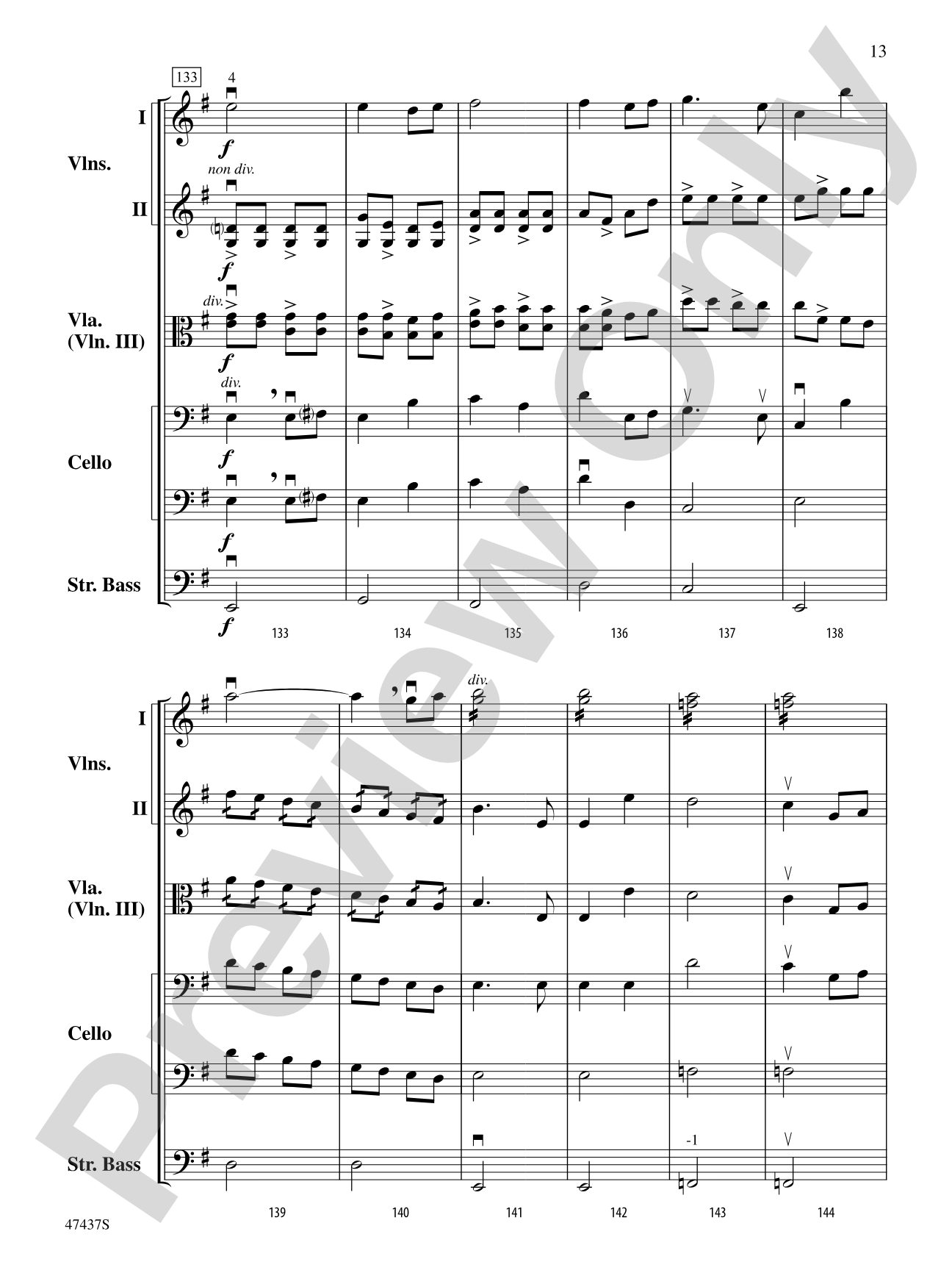 Dance of the Red Dragons: String Orchestra Conductor Score & Parts