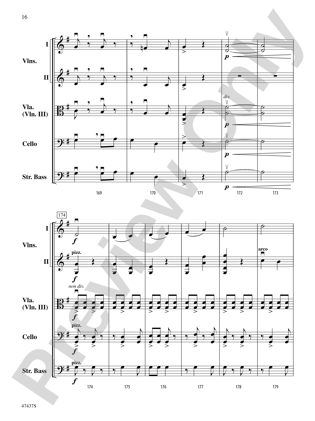 Dance of the Red Dragons: String Orchestra Conductor Score & Parts