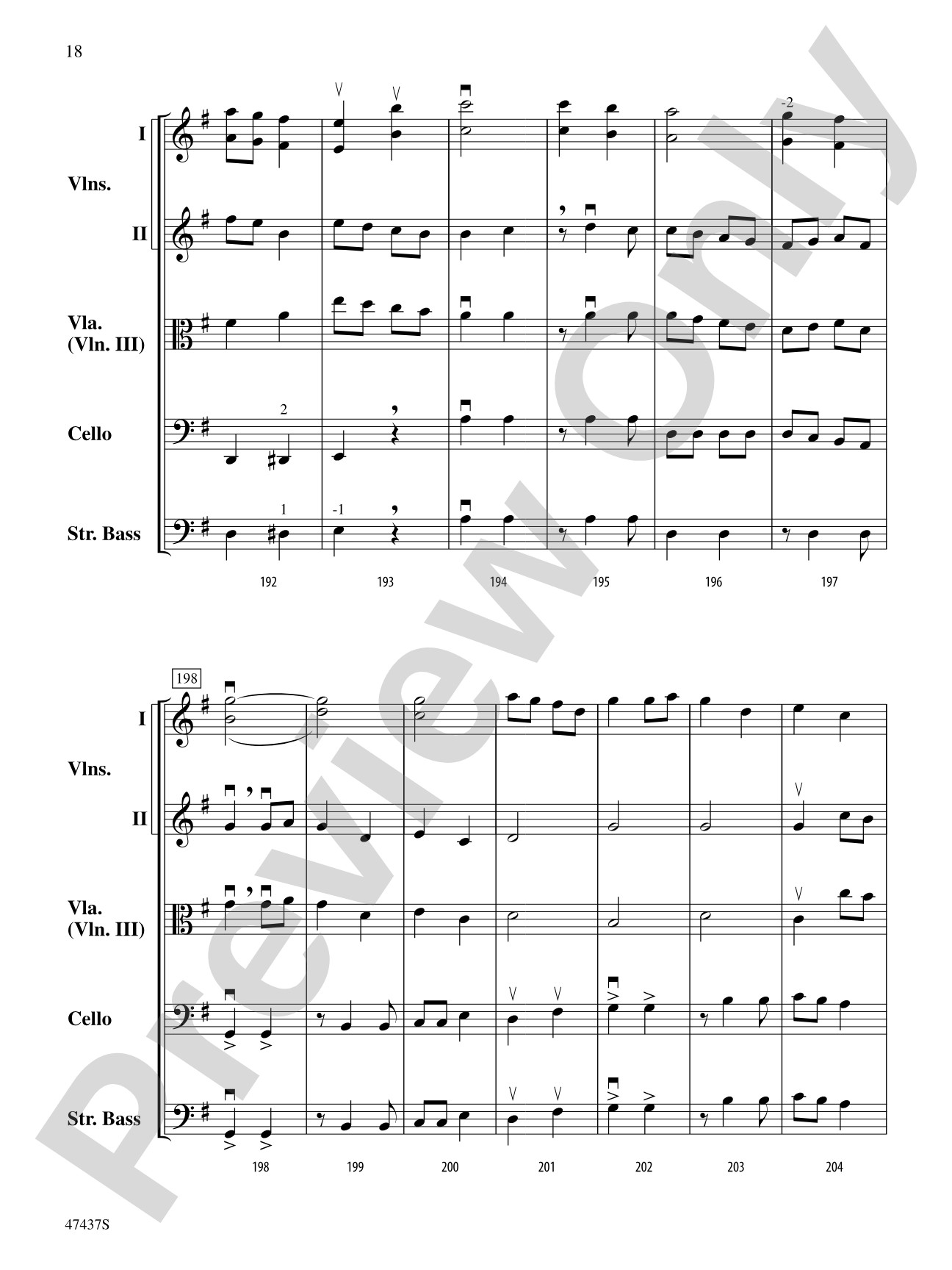 Dance of the Red Dragons: String Orchestra Conductor Score & Parts