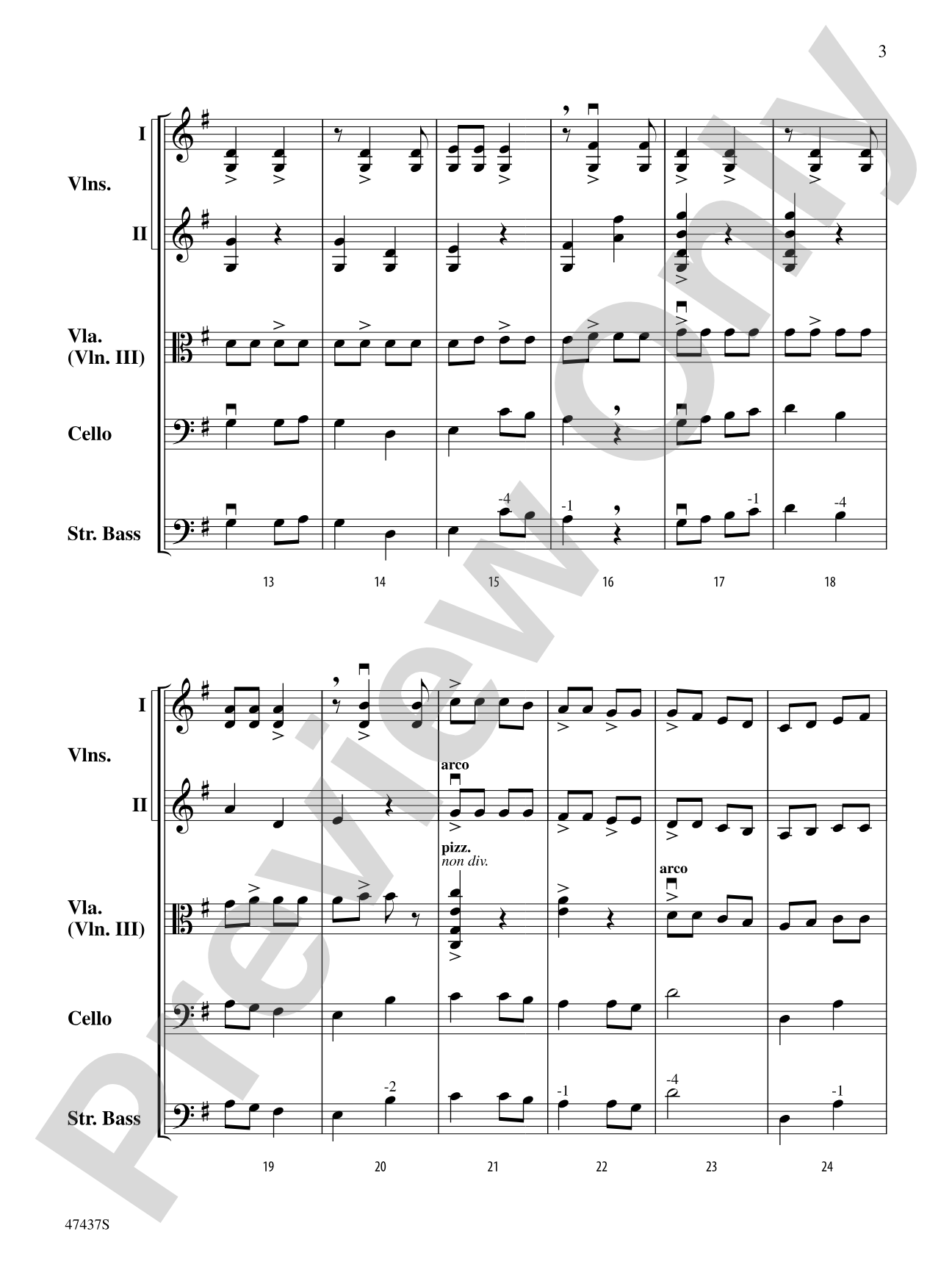 Dance of the Red Dragons: String Orchestra Conductor Score & Parts