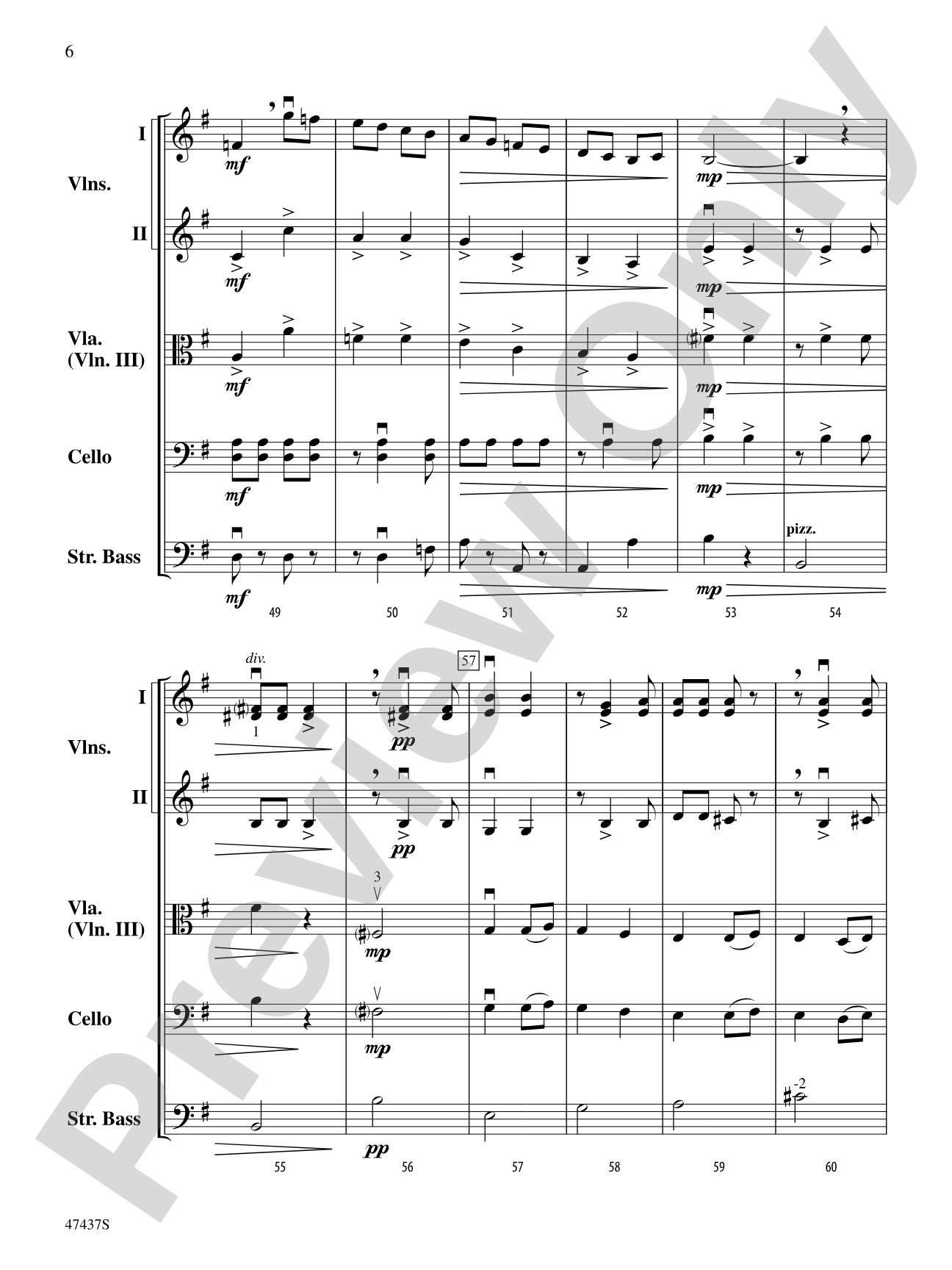 Dance of the Red Dragons: String Orchestra Conductor Score & Parts
