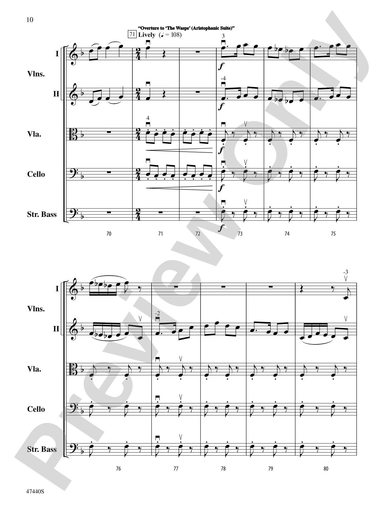 A Ralph Vaughan Williams Portrait: String Orchestra Conductor Score & Parts