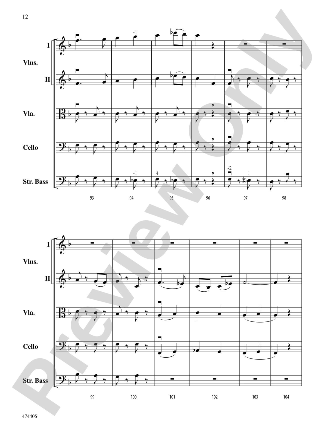 A Ralph Vaughan Williams Portrait: String Orchestra Conductor Score & Parts