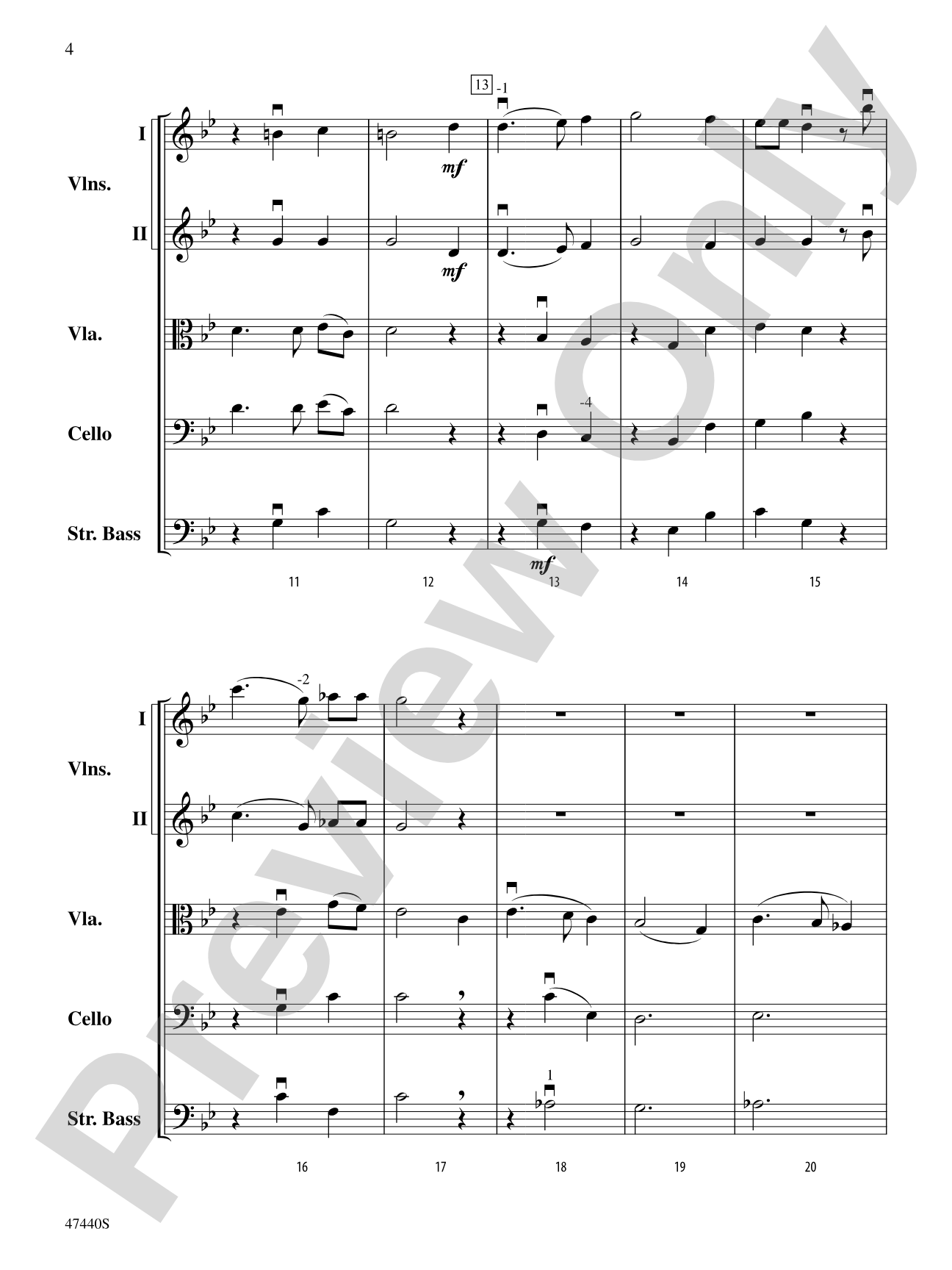 A Ralph Vaughan Williams Portrait: String Orchestra Conductor Score & Parts