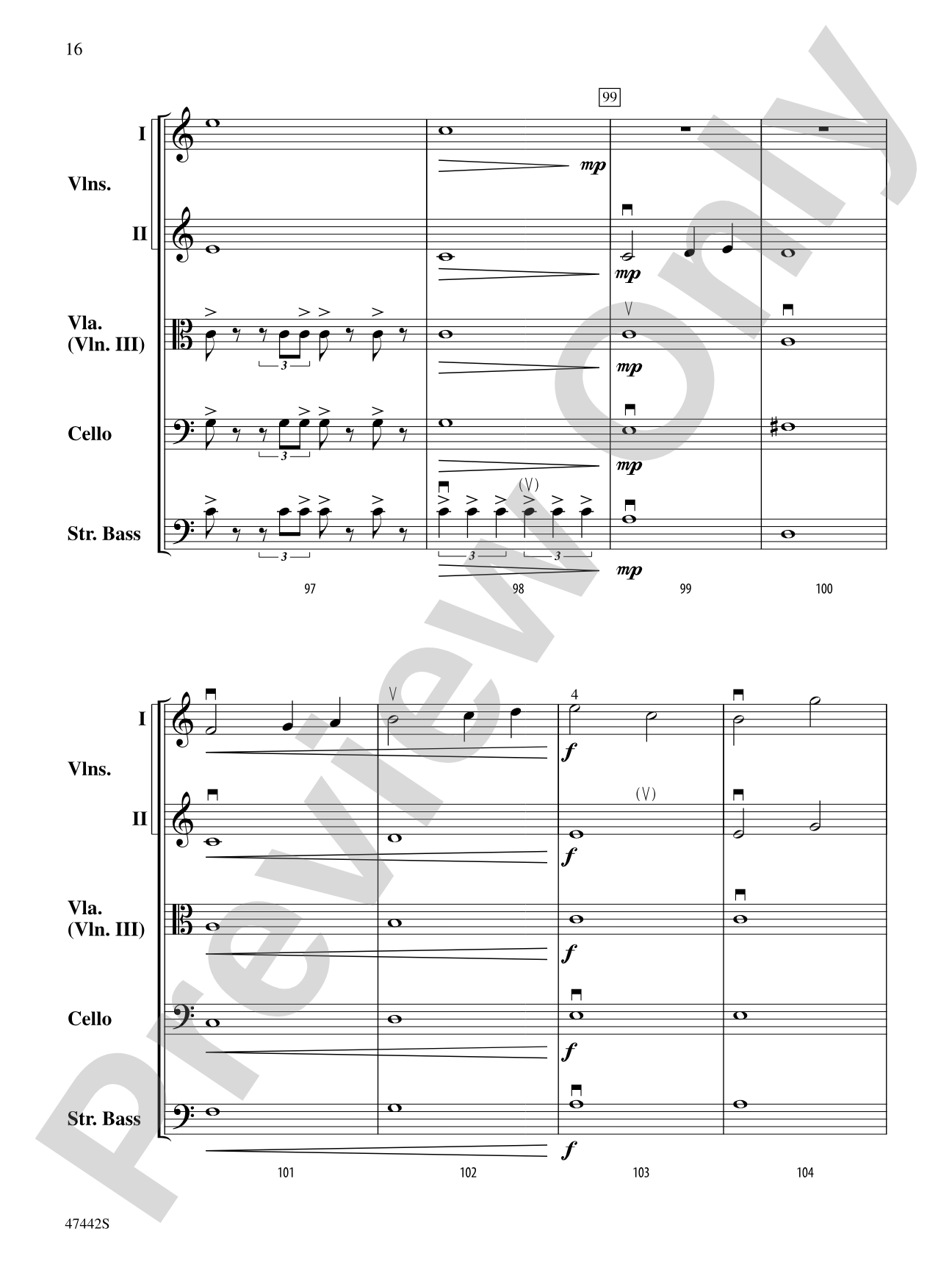 DC Comics Superheroes: String Orchestra Conductor Score & Parts