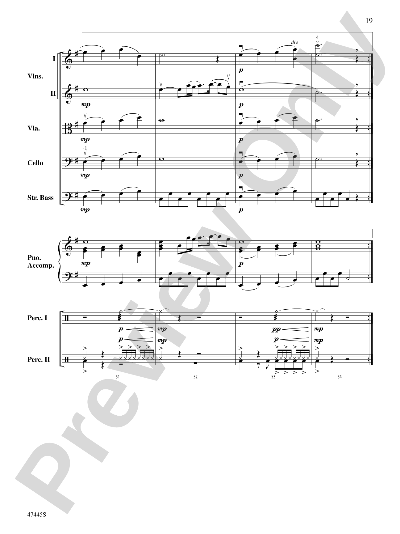 Smallfoot: String Orchestra Conductor Score & Parts