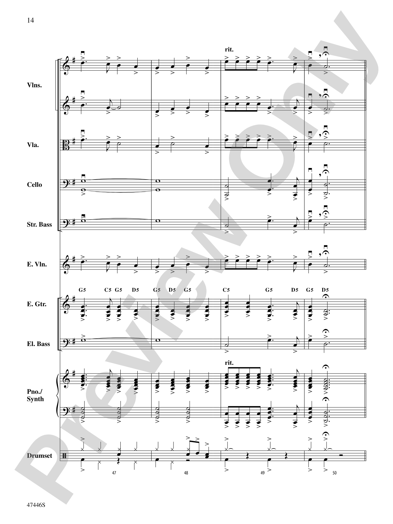Boughs of Holly: String Orchestra Conductor Score & Parts