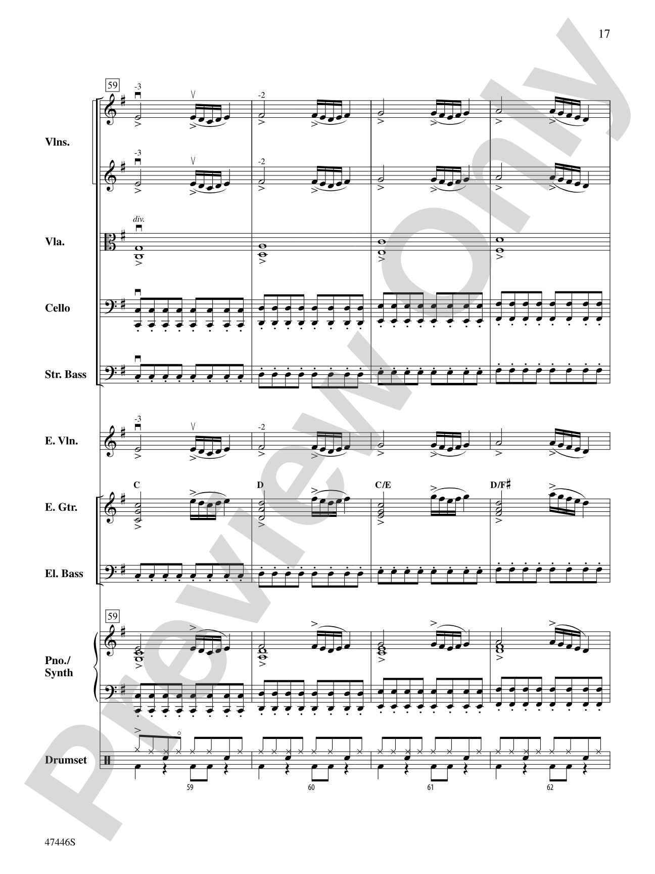 Boughs of Holly: String Orchestra Conductor Score & Parts