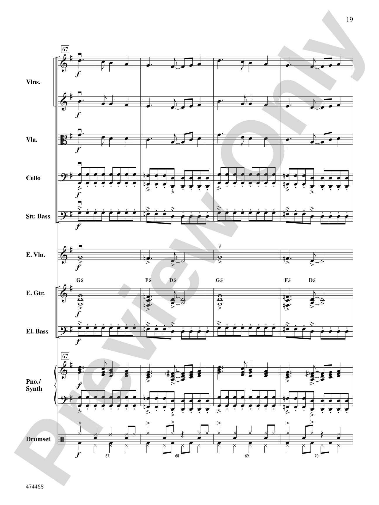 Boughs of Holly: String Orchestra Conductor Score & Parts