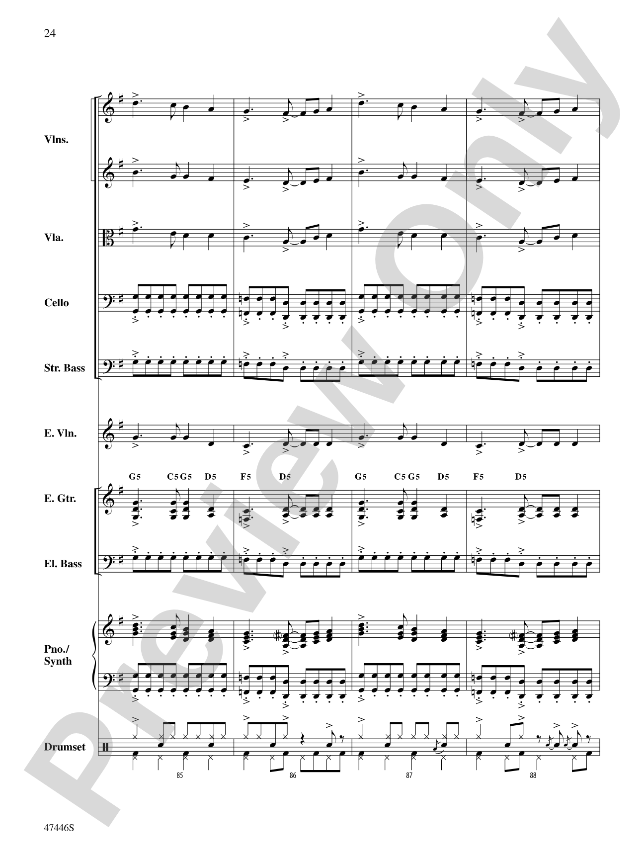 Boughs of Holly: String Orchestra Conductor Score & Parts