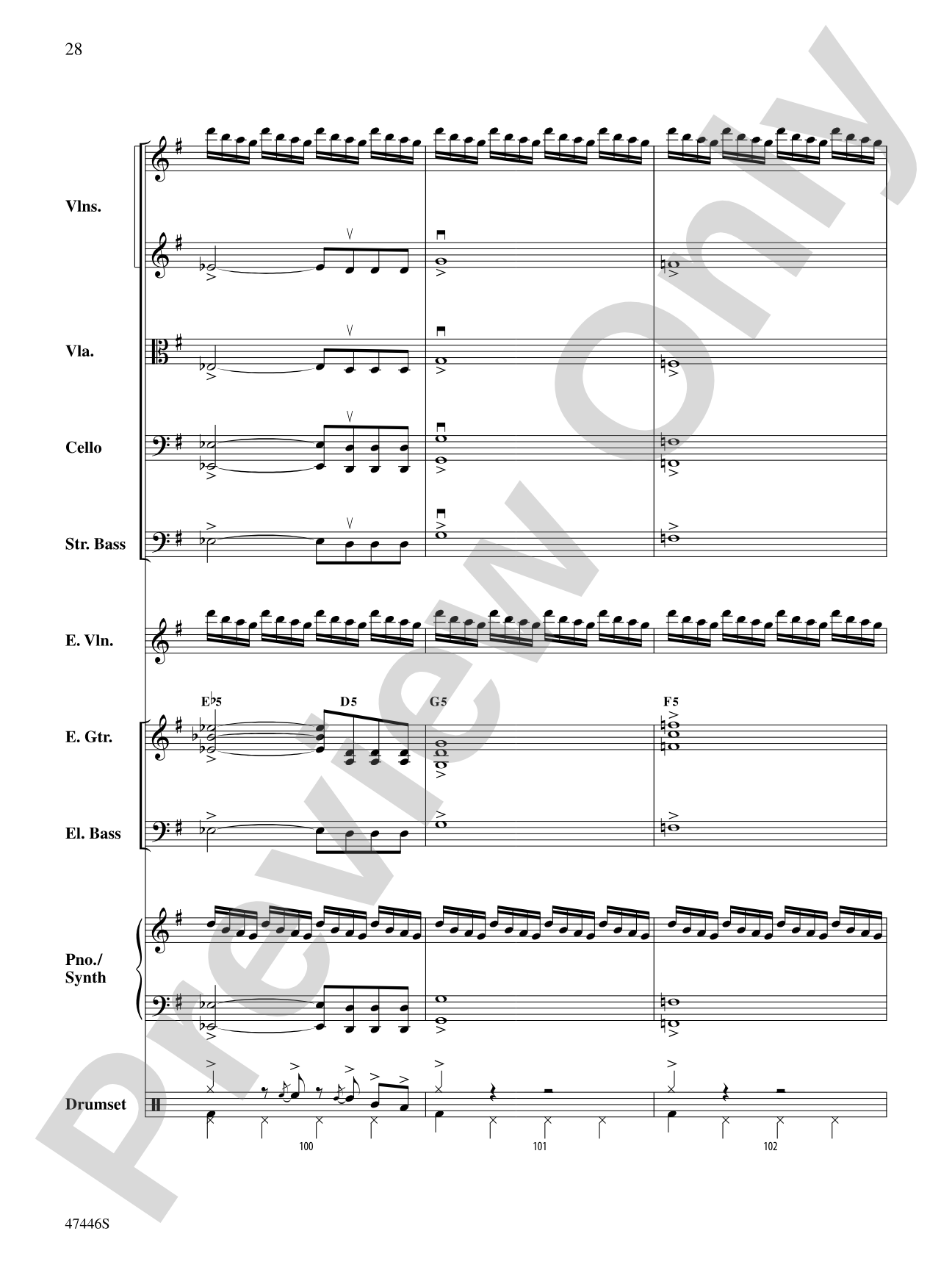 Boughs of Holly: String Orchestra Conductor Score & Parts