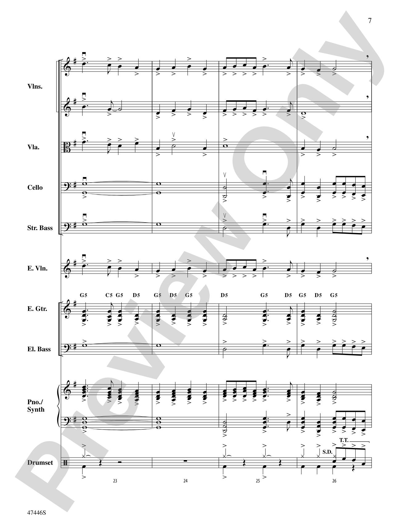 Boughs of Holly: String Orchestra Conductor Score & Parts