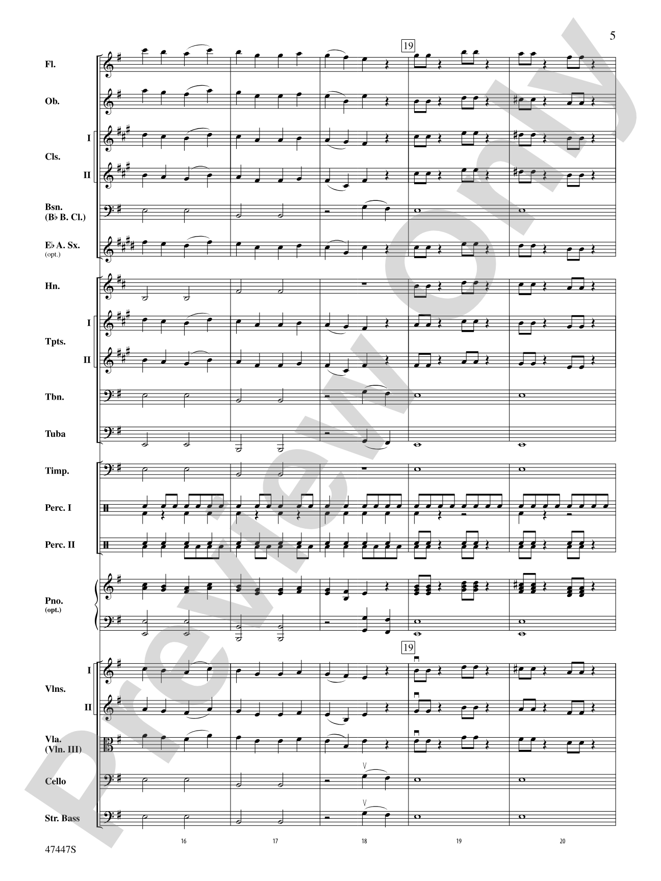 Slingshot: Full Orchestra Conductor Score & Parts