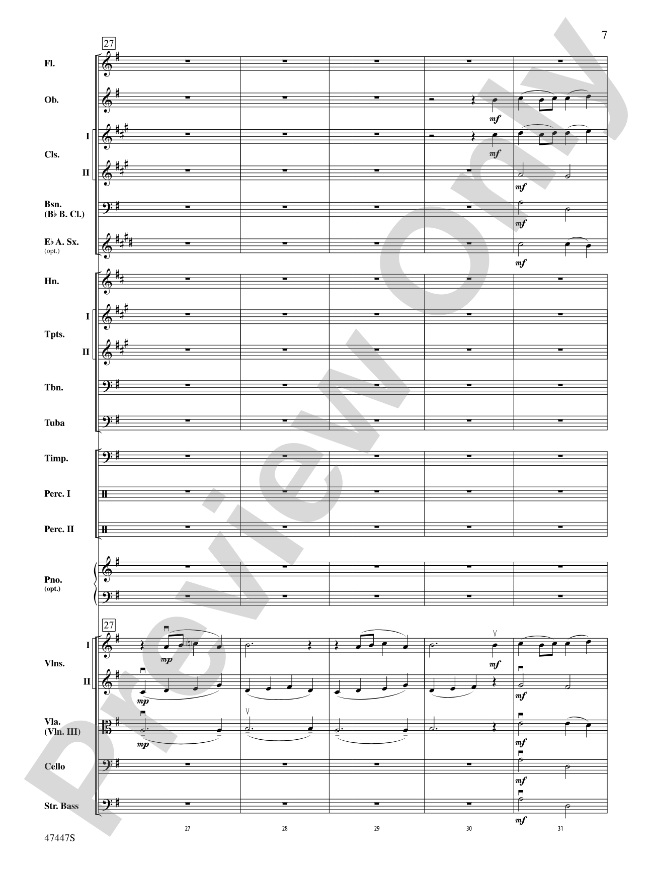 Slingshot: Full Orchestra Conductor Score & Parts