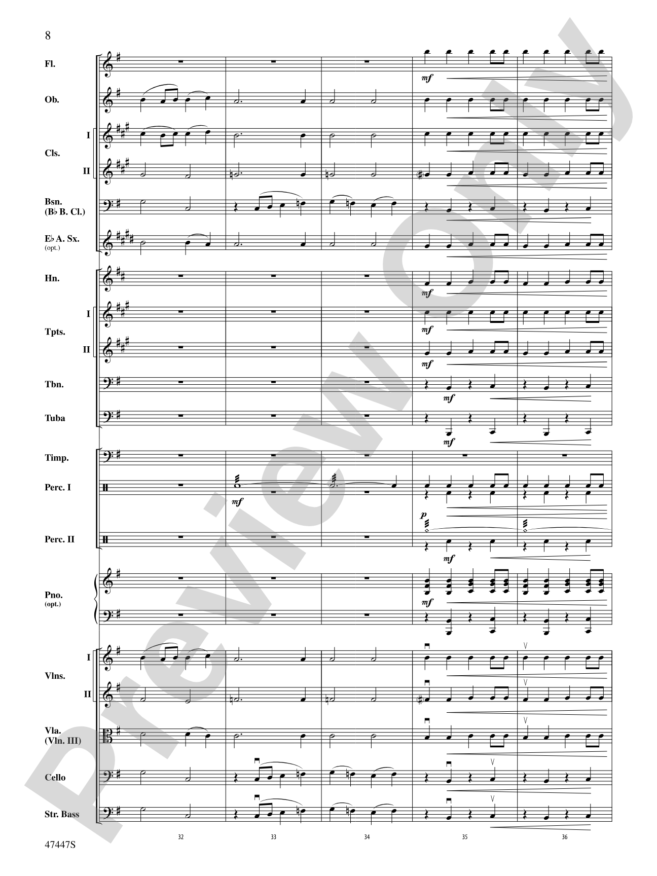 Slingshot: Full Orchestra Conductor Score & Parts