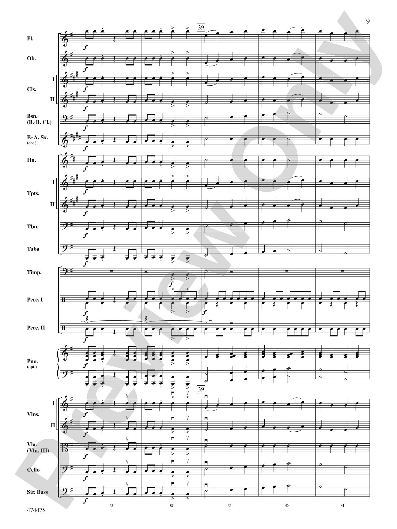 Slingshot: Full Orchestra Conductor Score & Parts