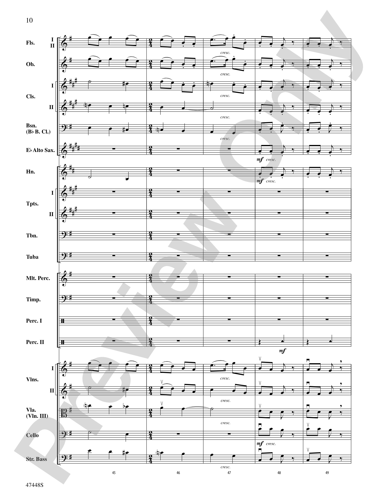 I'm Seventeen Come Sunday: Full Orchestra Conductor Score & Parts