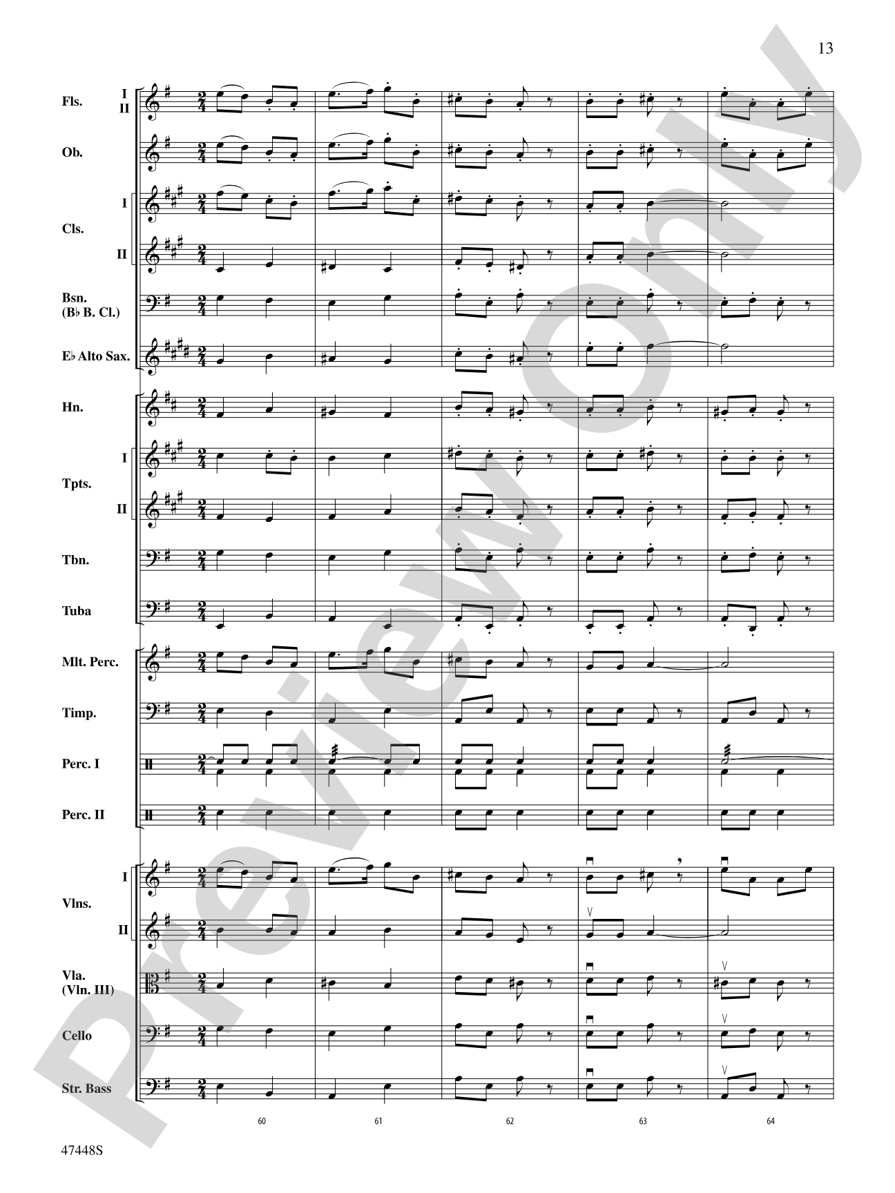 I'm Seventeen Come Sunday: Full Orchestra Conductor Score & Parts