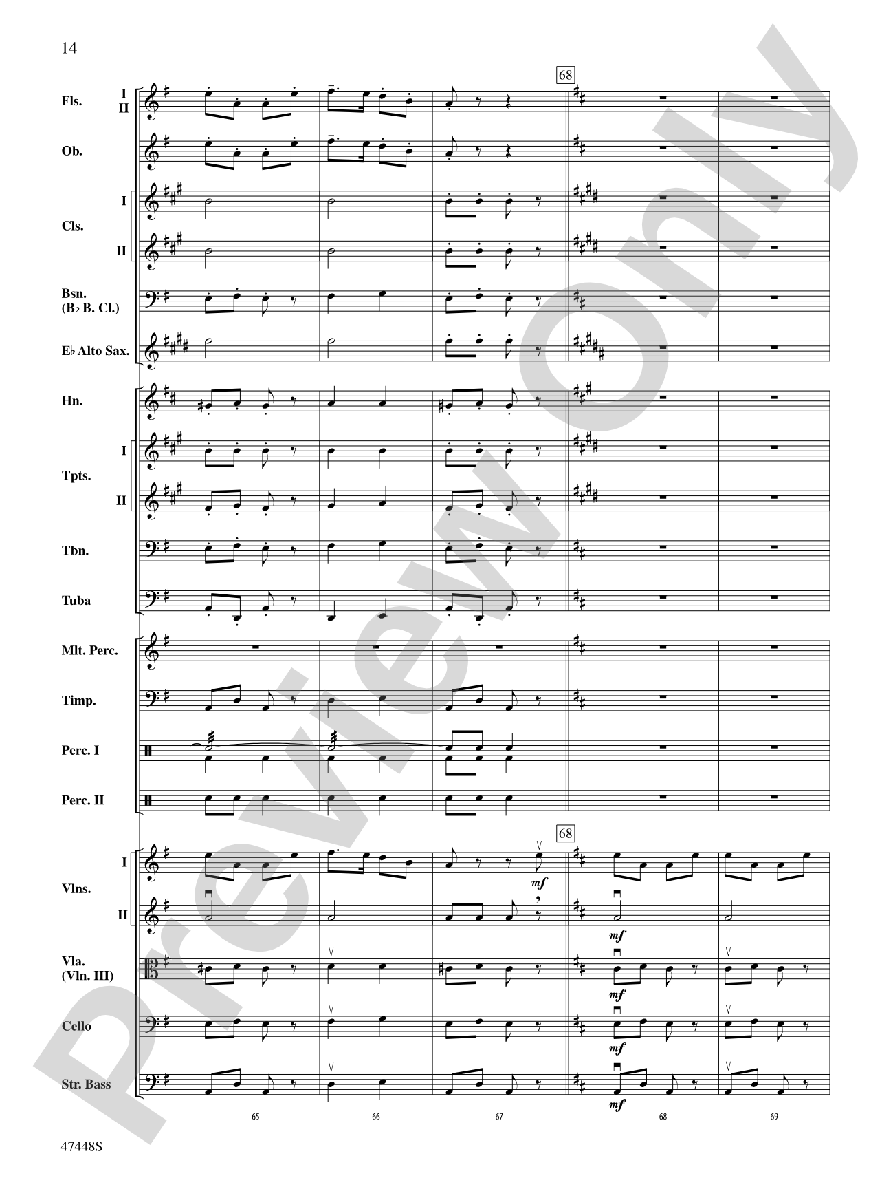 I'm Seventeen Come Sunday: Full Orchestra Conductor Score & Parts