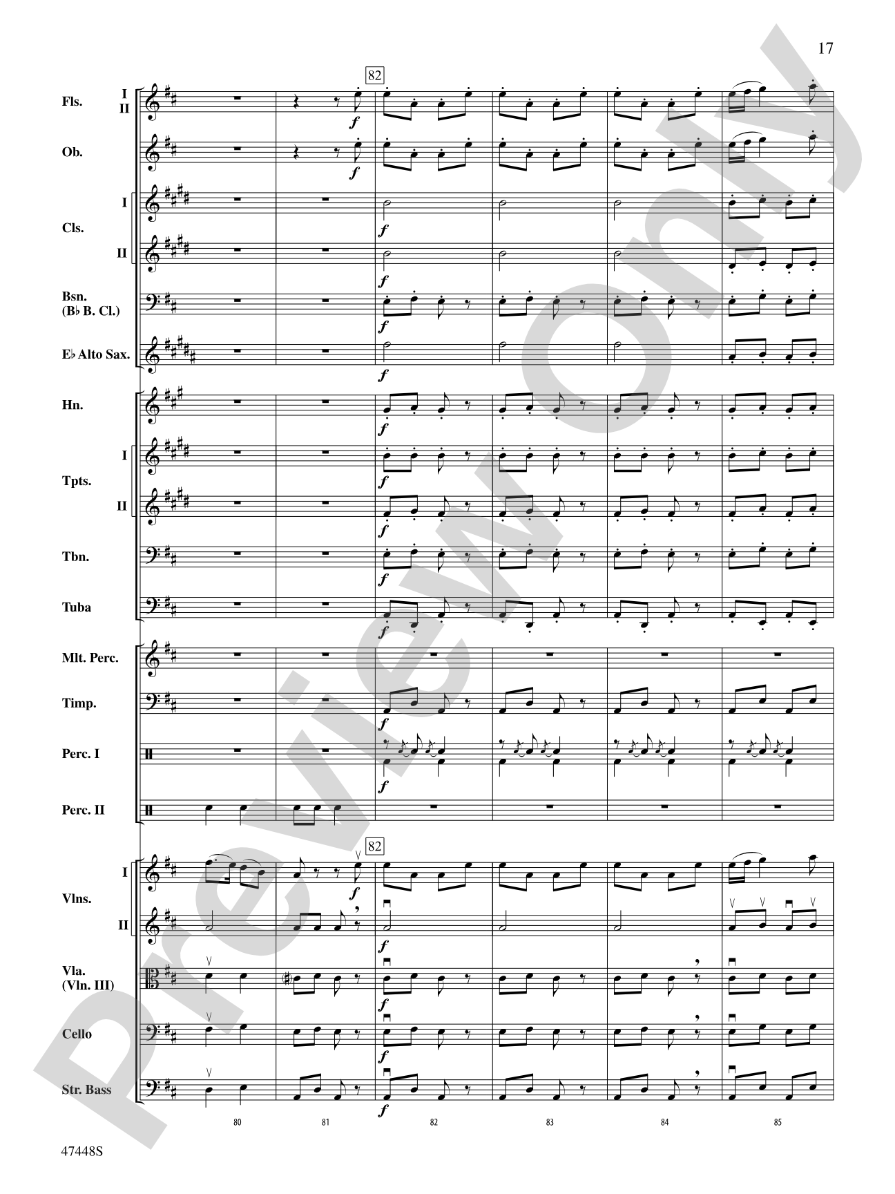 I'm Seventeen Come Sunday: Full Orchestra Conductor Score & Parts