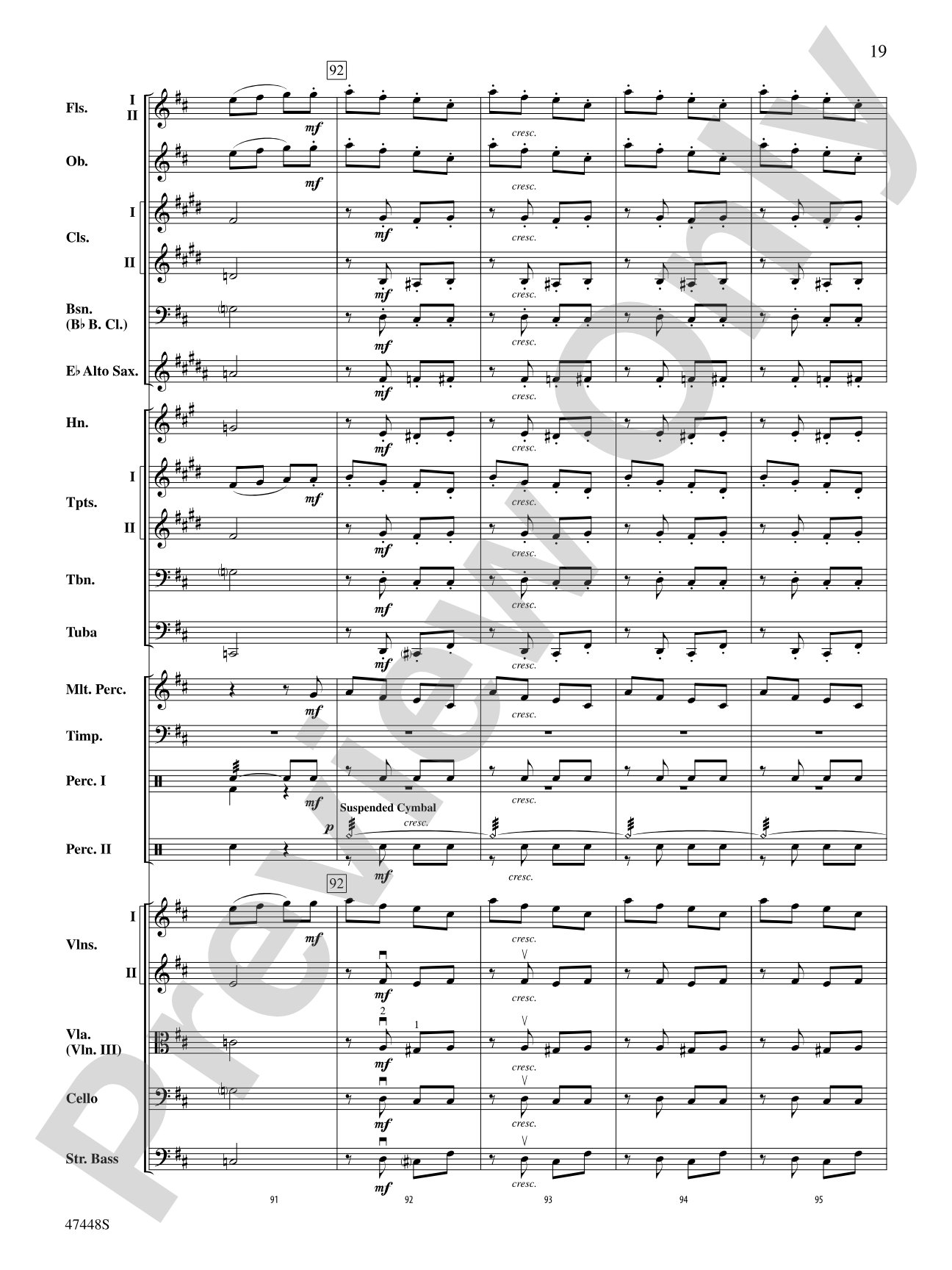 I'm Seventeen Come Sunday: Full Orchestra Conductor Score & Parts