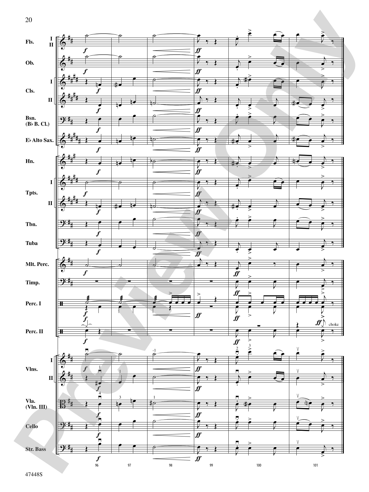 I'm Seventeen Come Sunday: Full Orchestra Conductor Score & Parts