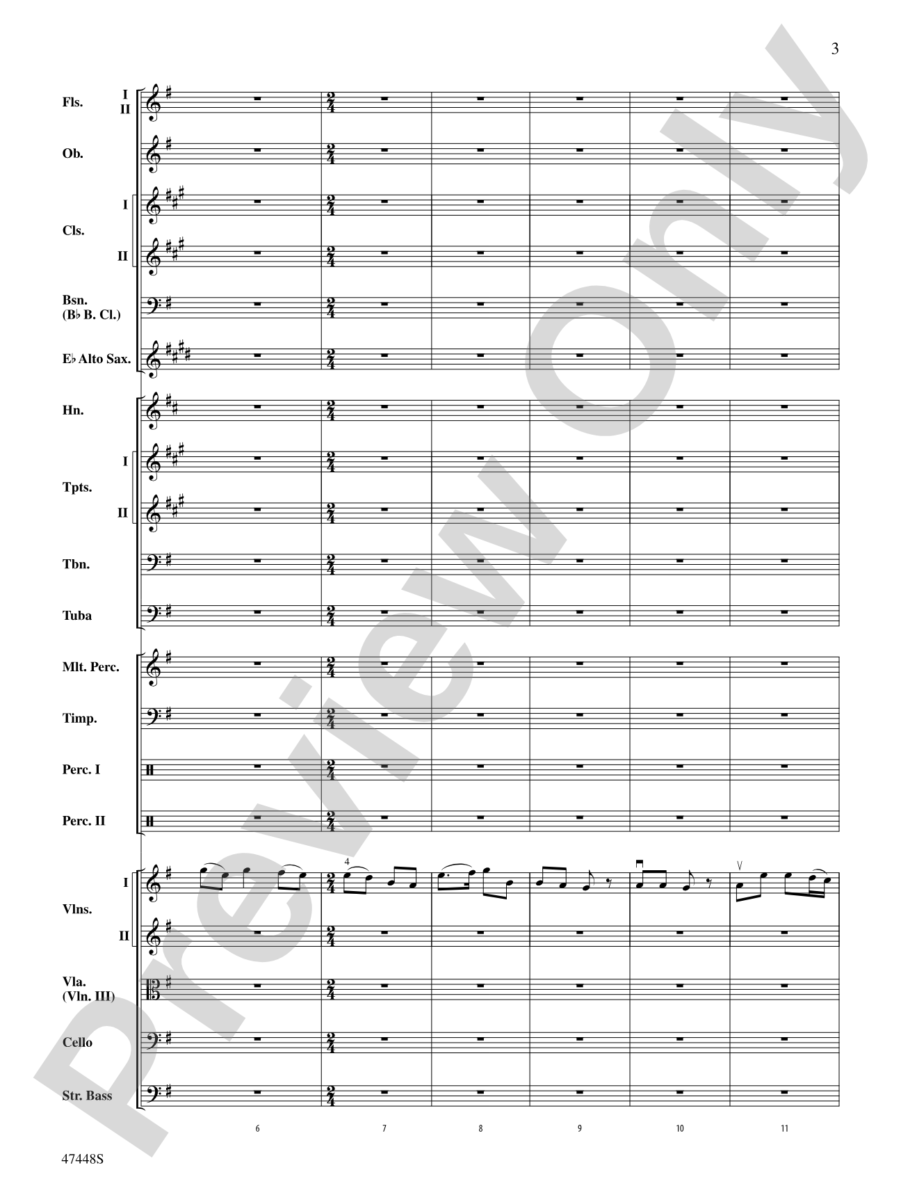 I'm Seventeen Come Sunday: Full Orchestra Conductor Score & Parts
