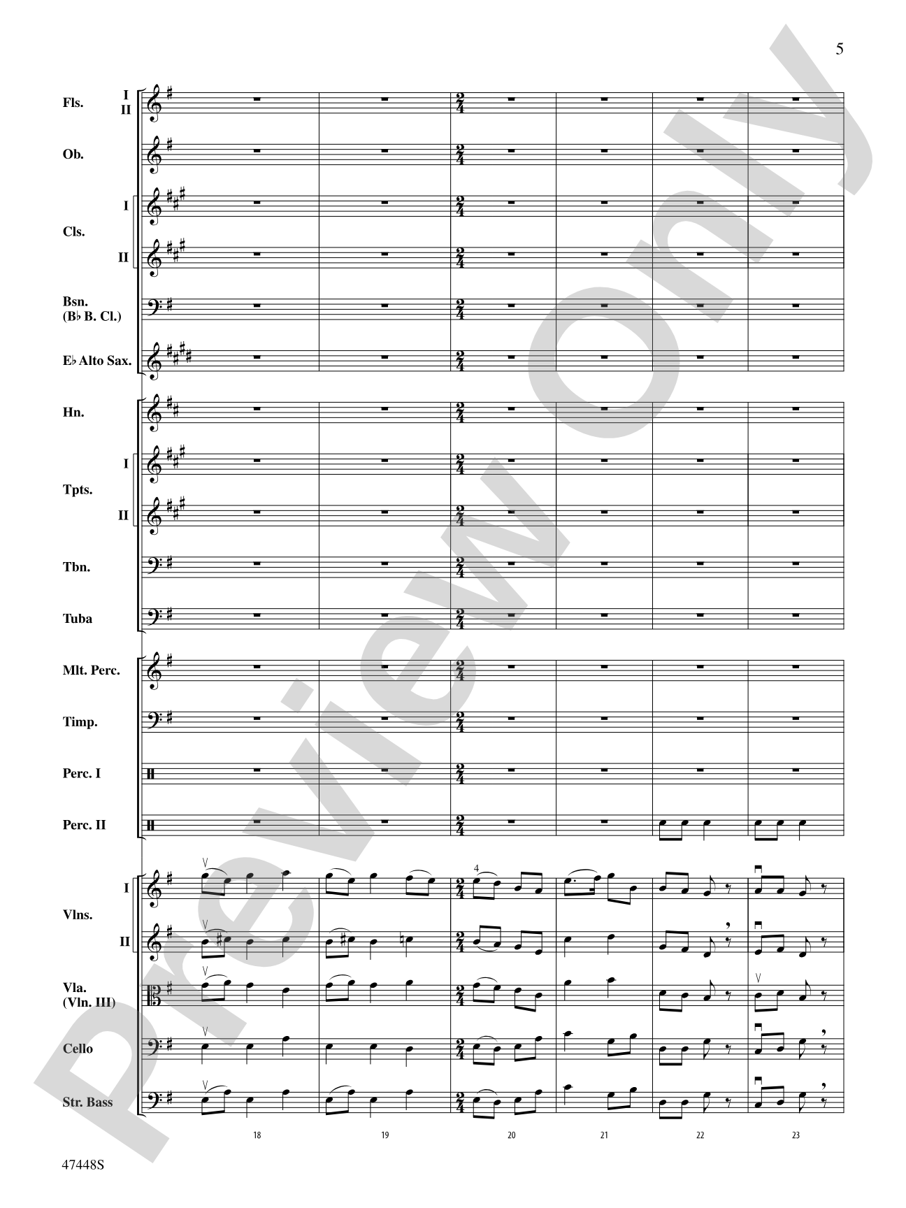 I'm Seventeen Come Sunday: Full Orchestra Conductor Score & Parts