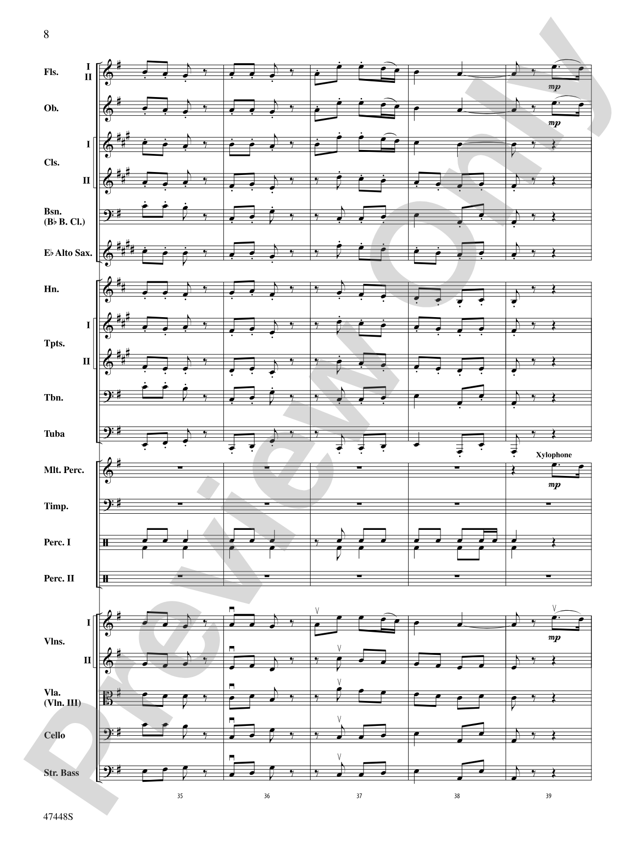I'm Seventeen Come Sunday: Full Orchestra Conductor Score & Parts