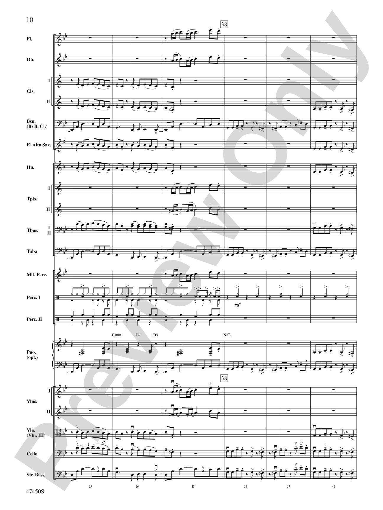 Havana: Full Orchestra Conductor Score & Parts