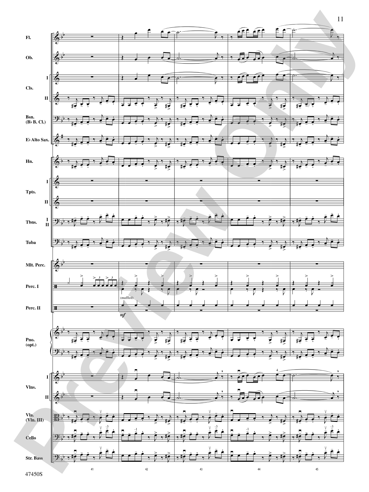 Havana: Full Orchestra Conductor Score & Parts