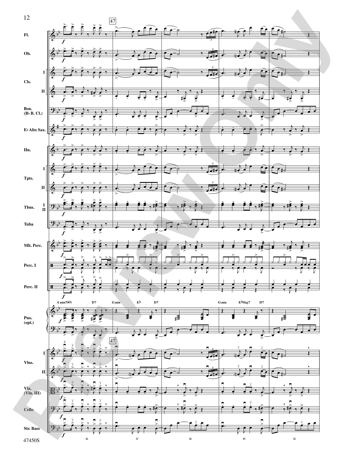 Havana: Full Orchestra Conductor Score & Parts