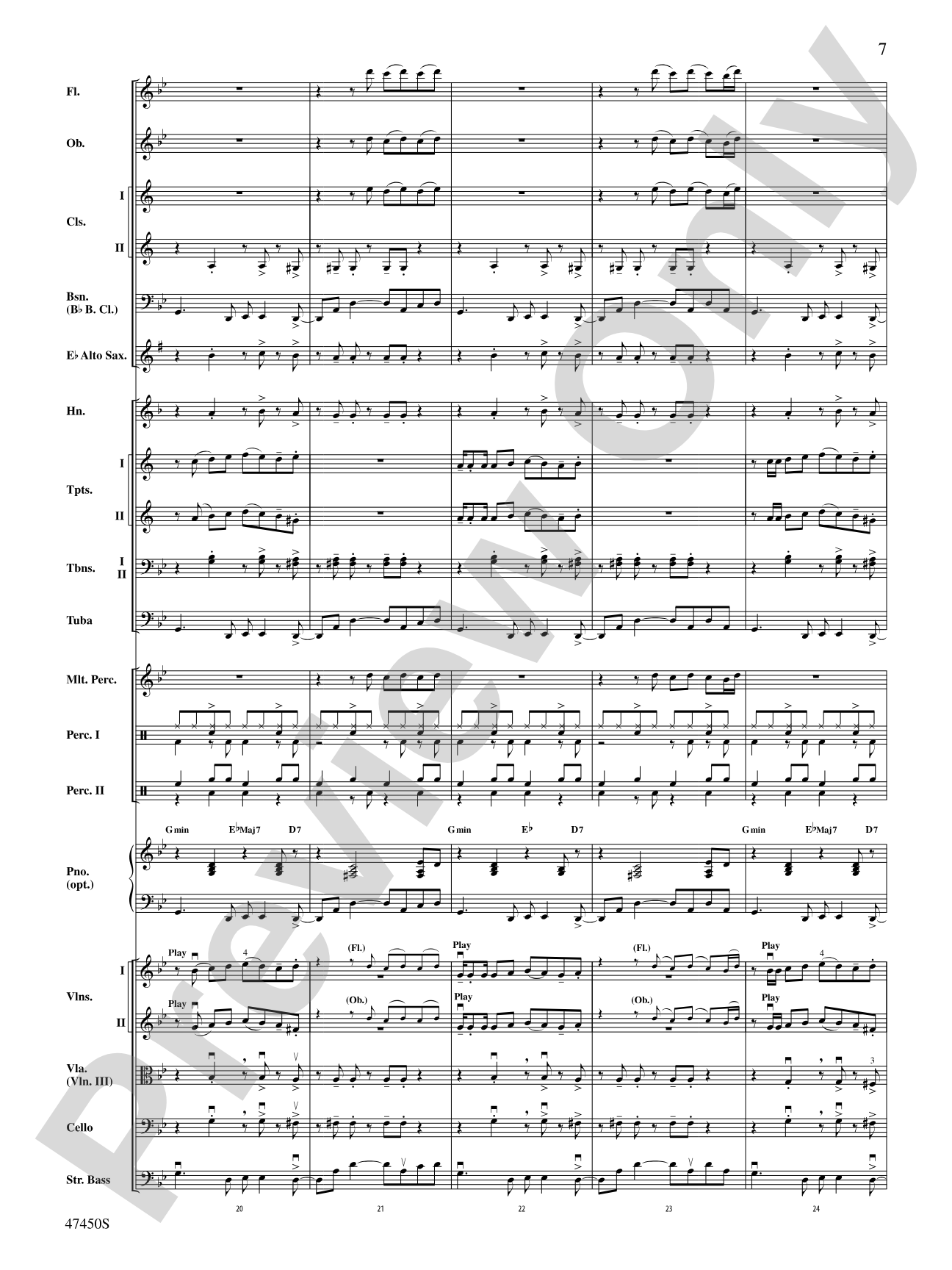 Havana: Full Orchestra Conductor Score & Parts