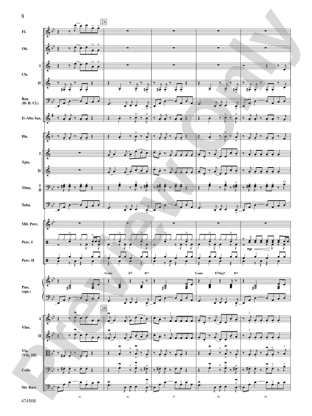 Havana: Full Orchestra Conductor Score & Parts