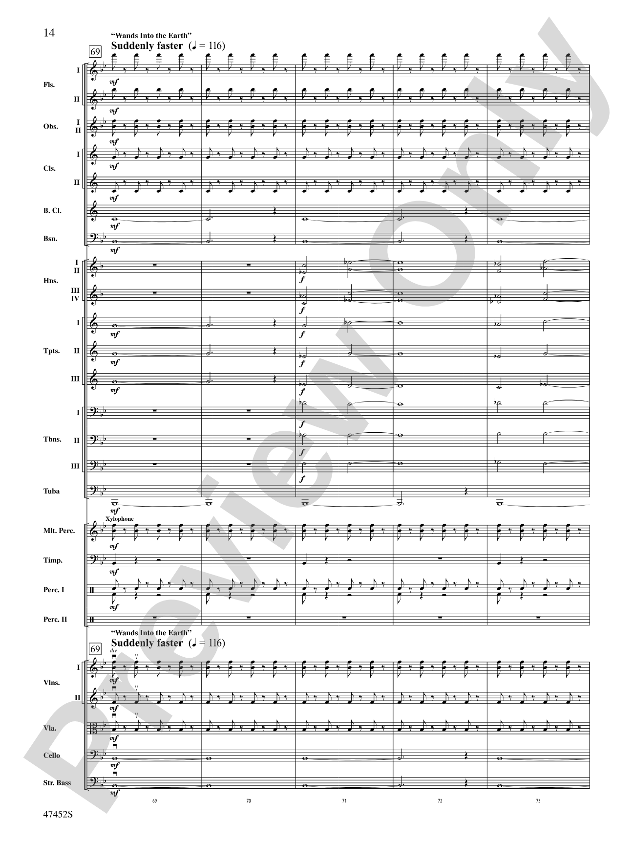 Fantastic Beasts: The Crimes of Grindelwald: Full Orchestra Conductor Score & Parts