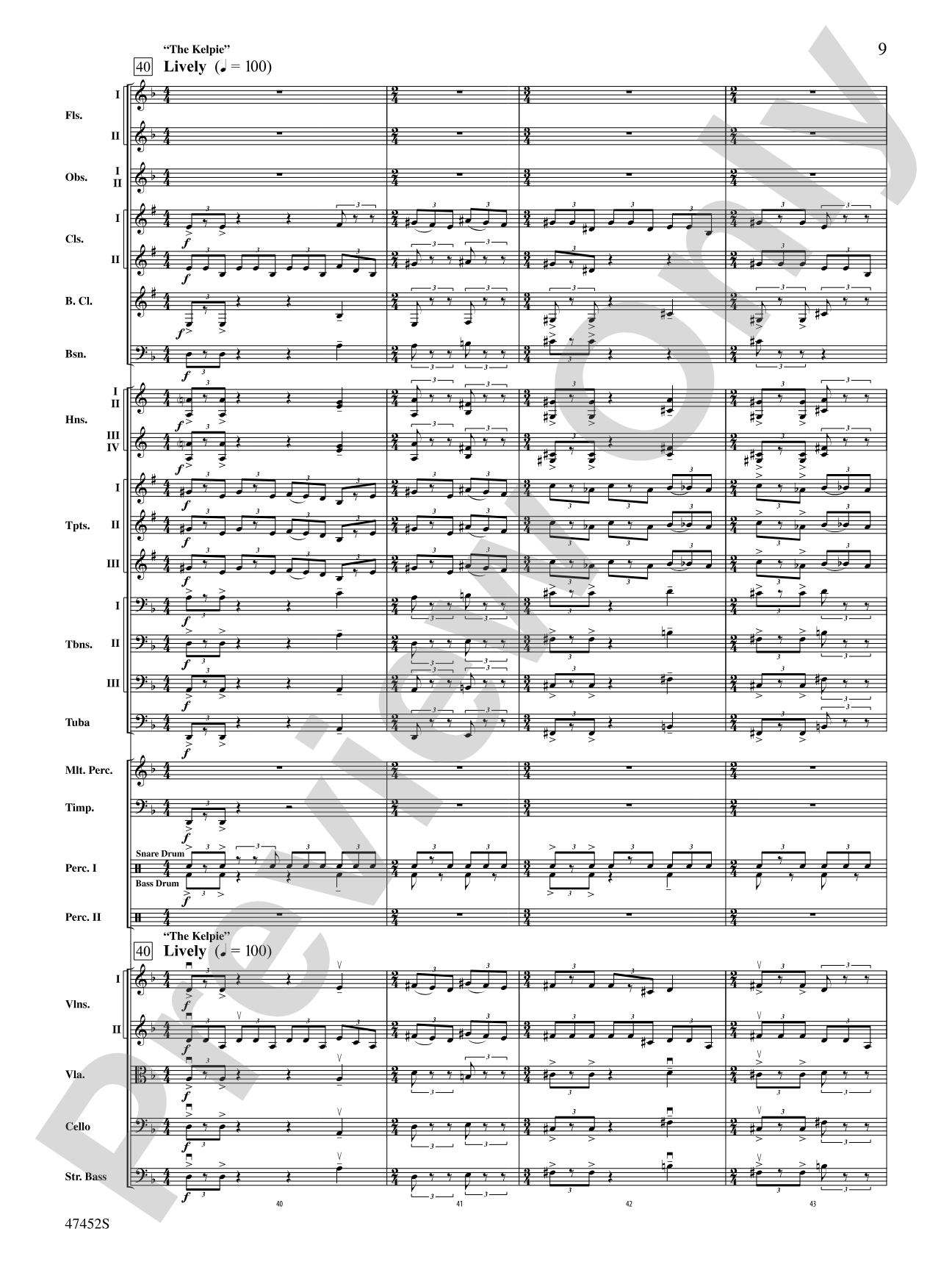 Fantastic Beasts: The Crimes of Grindelwald: Full Orchestra Conductor Score & Parts