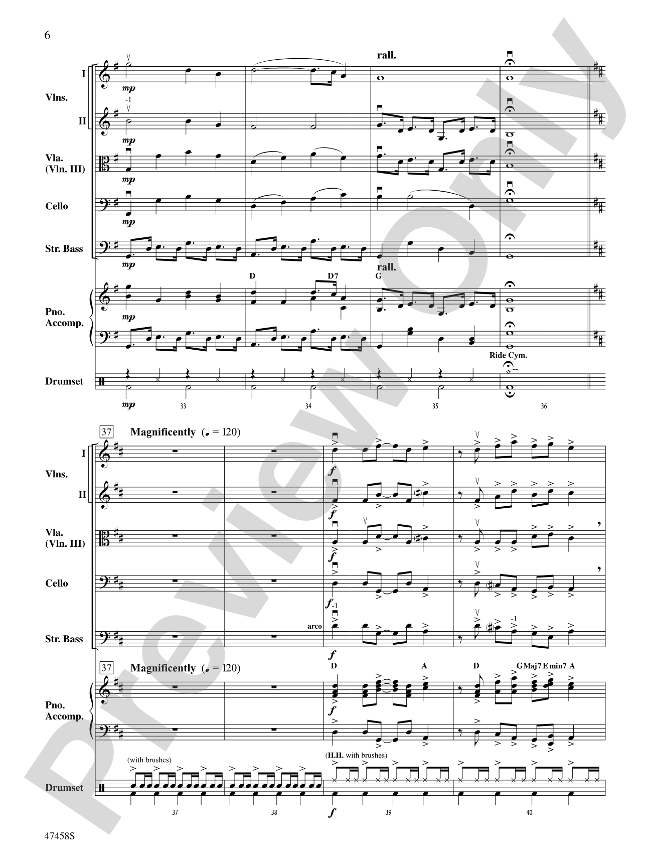 Hoedown at the Holidays: String Orchestra Conductor Score & Parts