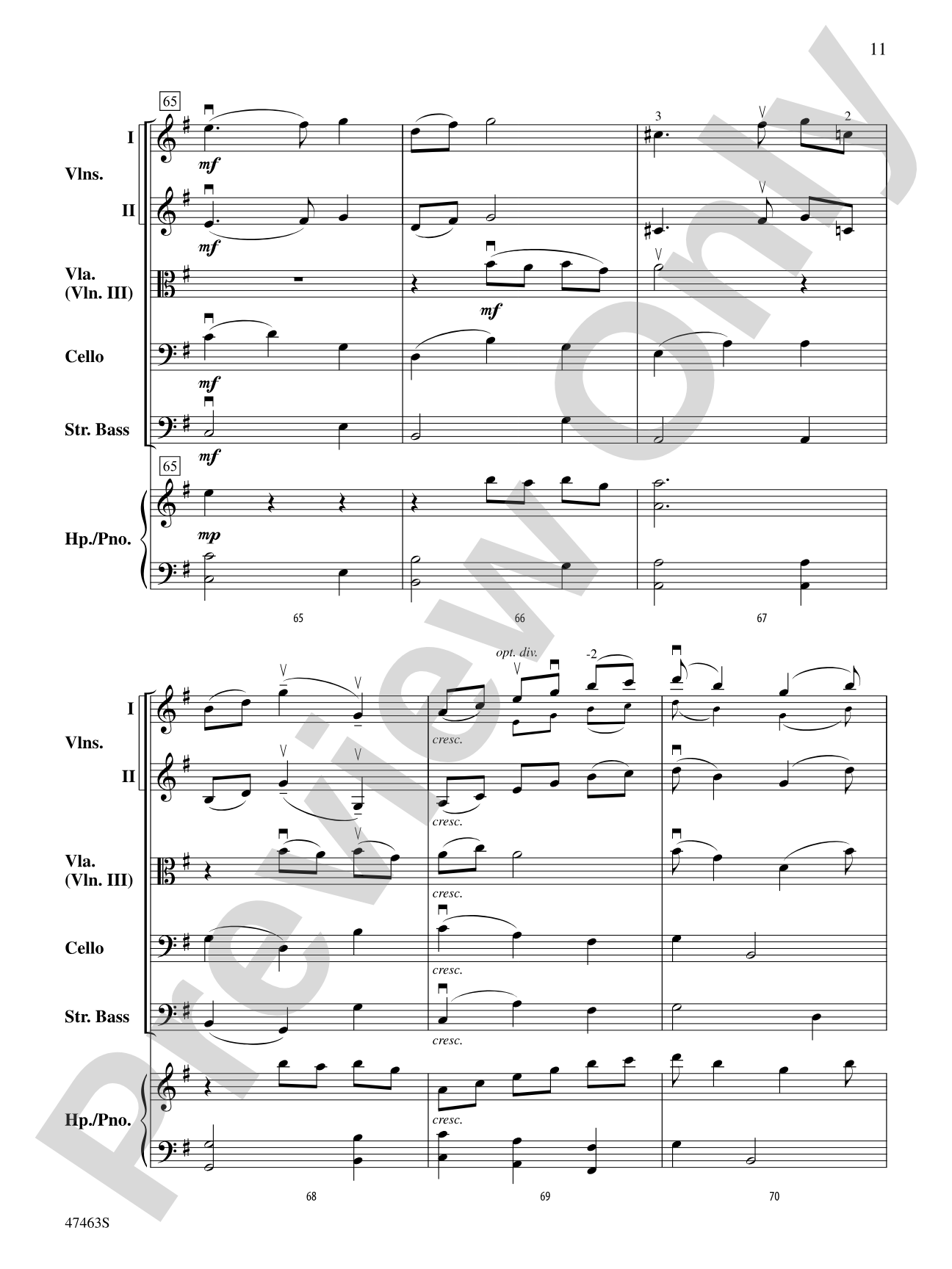 Return to Waterford: String Orchestra Conductor Score & Parts