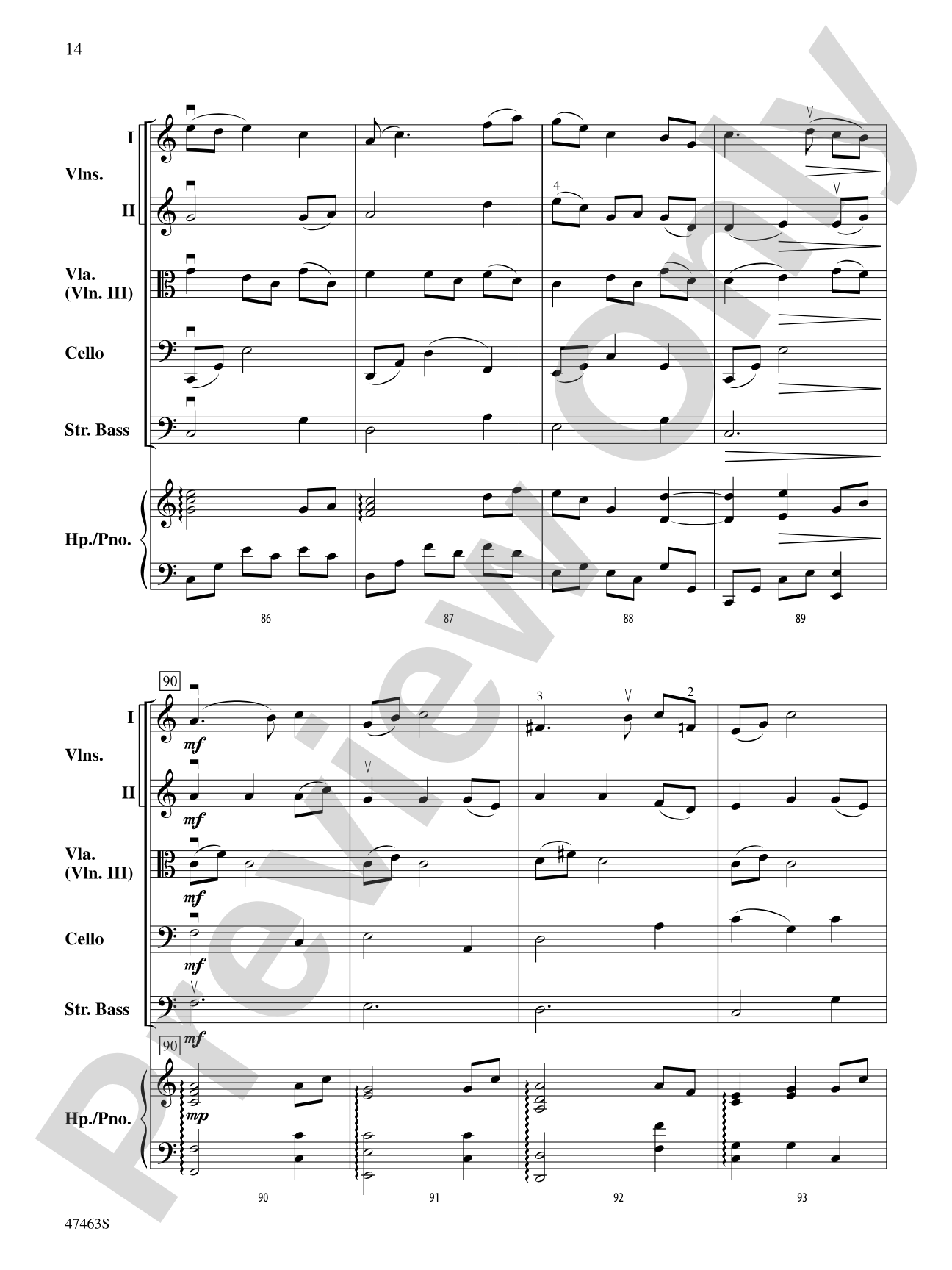 Return to Waterford: String Orchestra Conductor Score & Parts