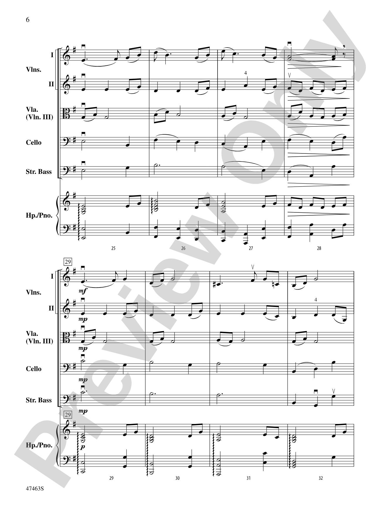 Return to Waterford: String Orchestra Conductor Score & Parts