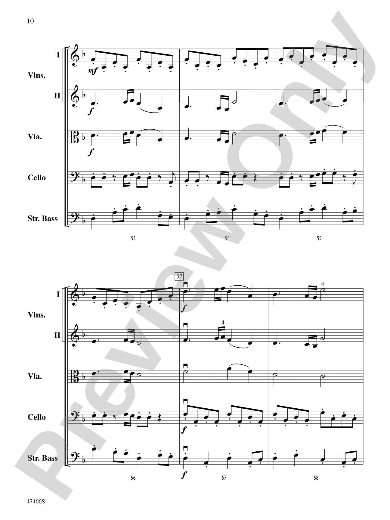 Ante Meridian: String Orchestra Conductor Score & Parts